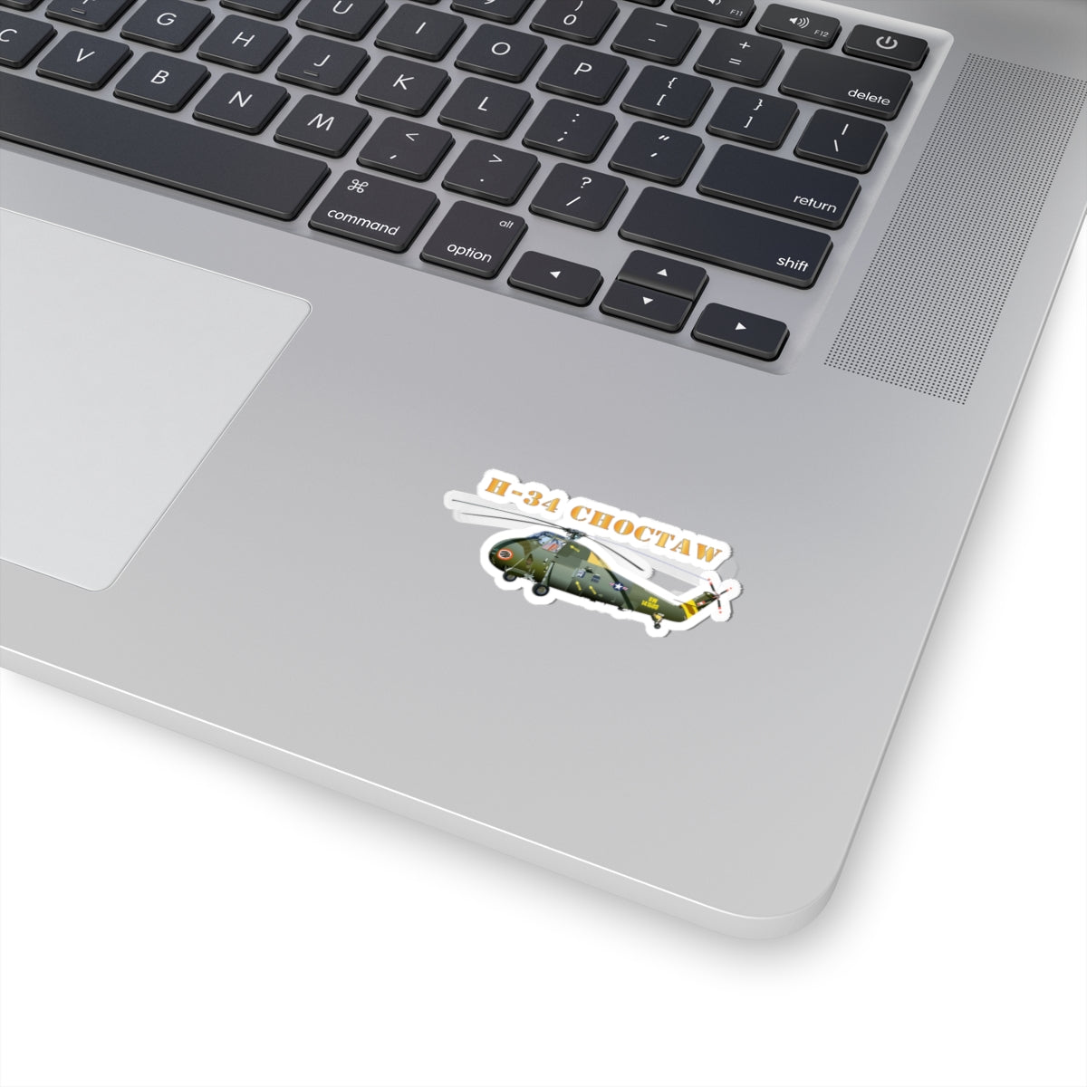 Kiss-Cut Stickers - H-34 Choctaw with Txt X 300