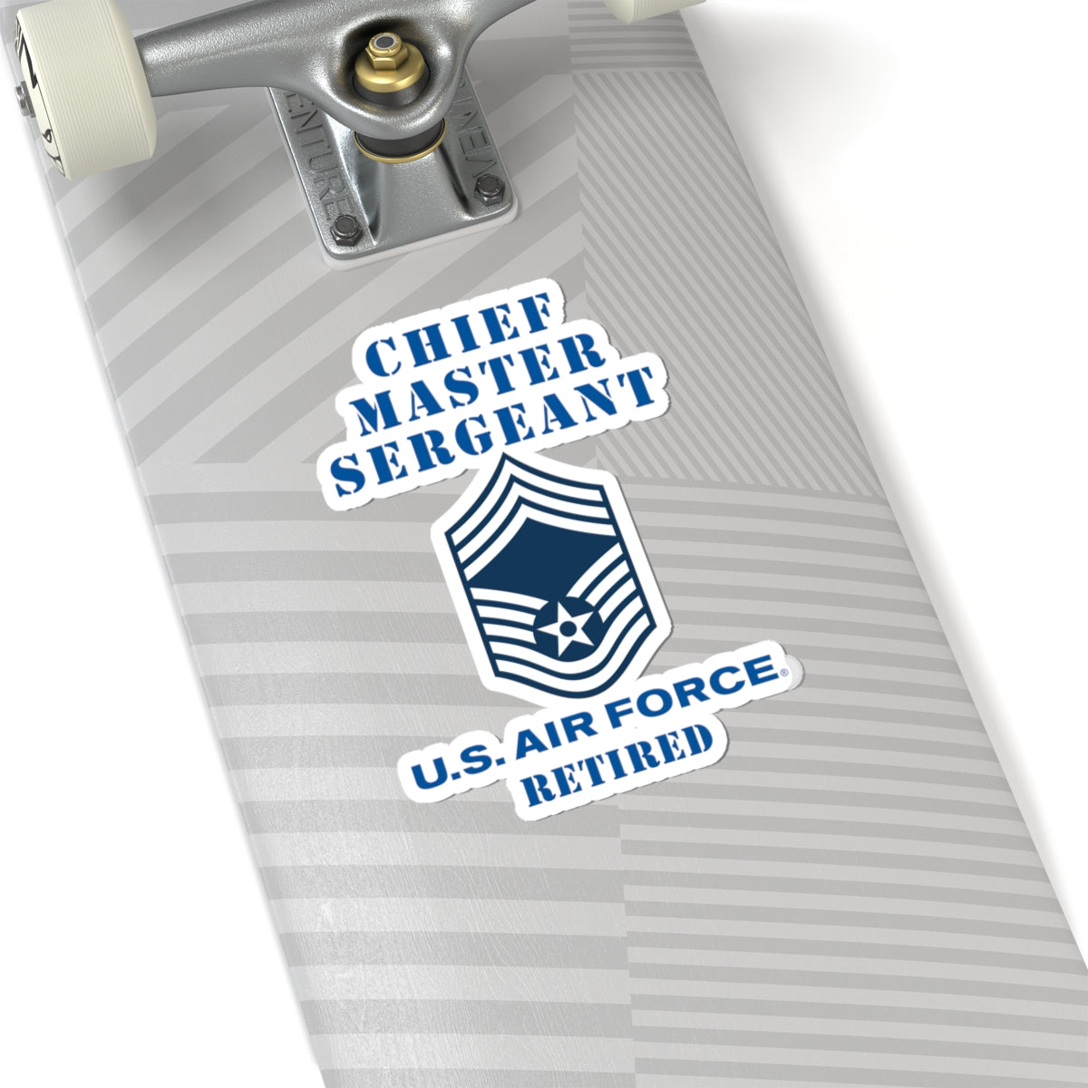 Kiss-Cut Stickers - USAF - Chief Master Sergeant (E9a) - 2020 - Retired