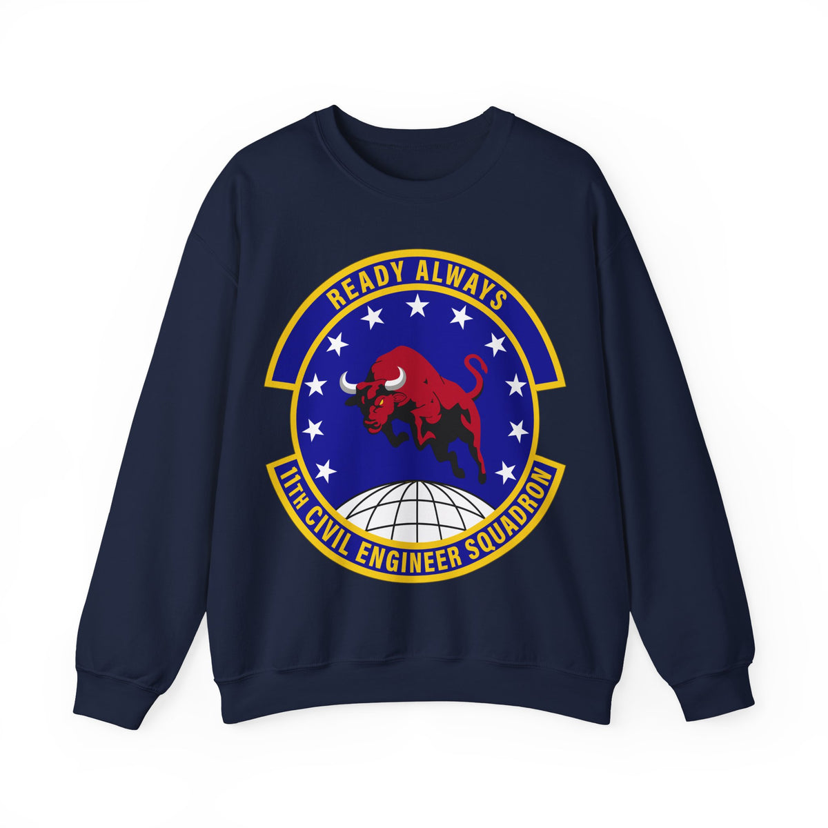 Crewneck Sweatshirt - USAF - 11th Civil Engineer Squadron wo txt