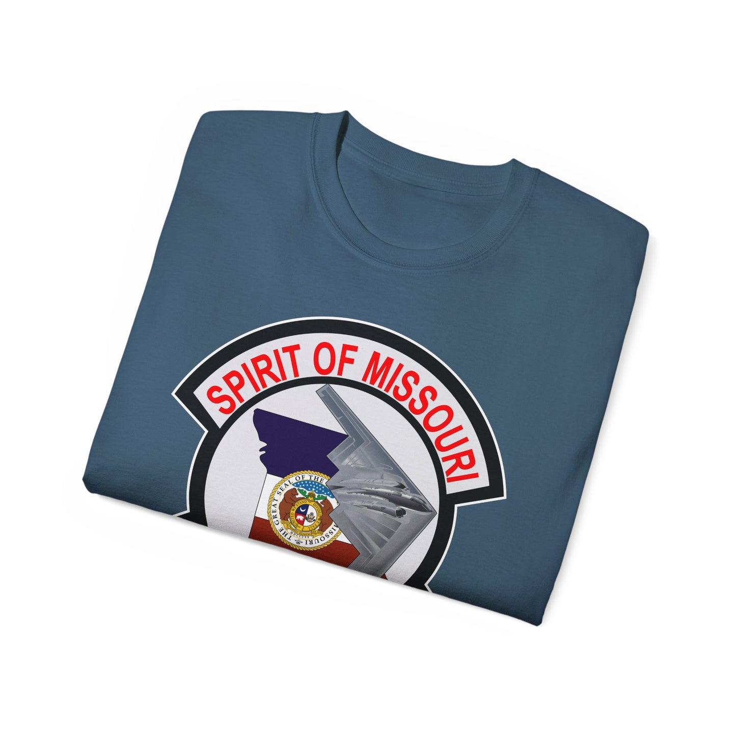 Unisex Ultra Cotton Tee - USAF - B2 - Spirit of Missouri - Stealth Bomber wo Txt