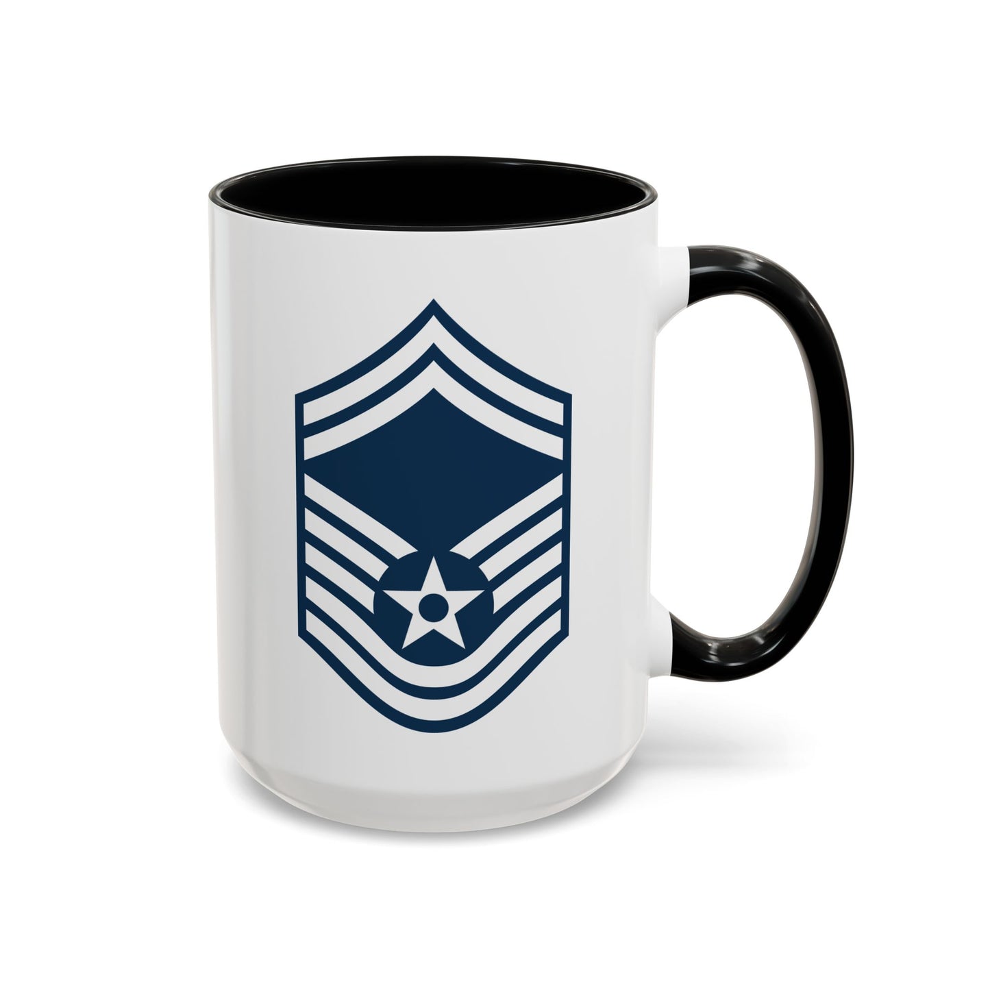Accent Coffee Mug (11oz & 15oz) - USAF - Senior Master Sergeant (E8a) - 2020