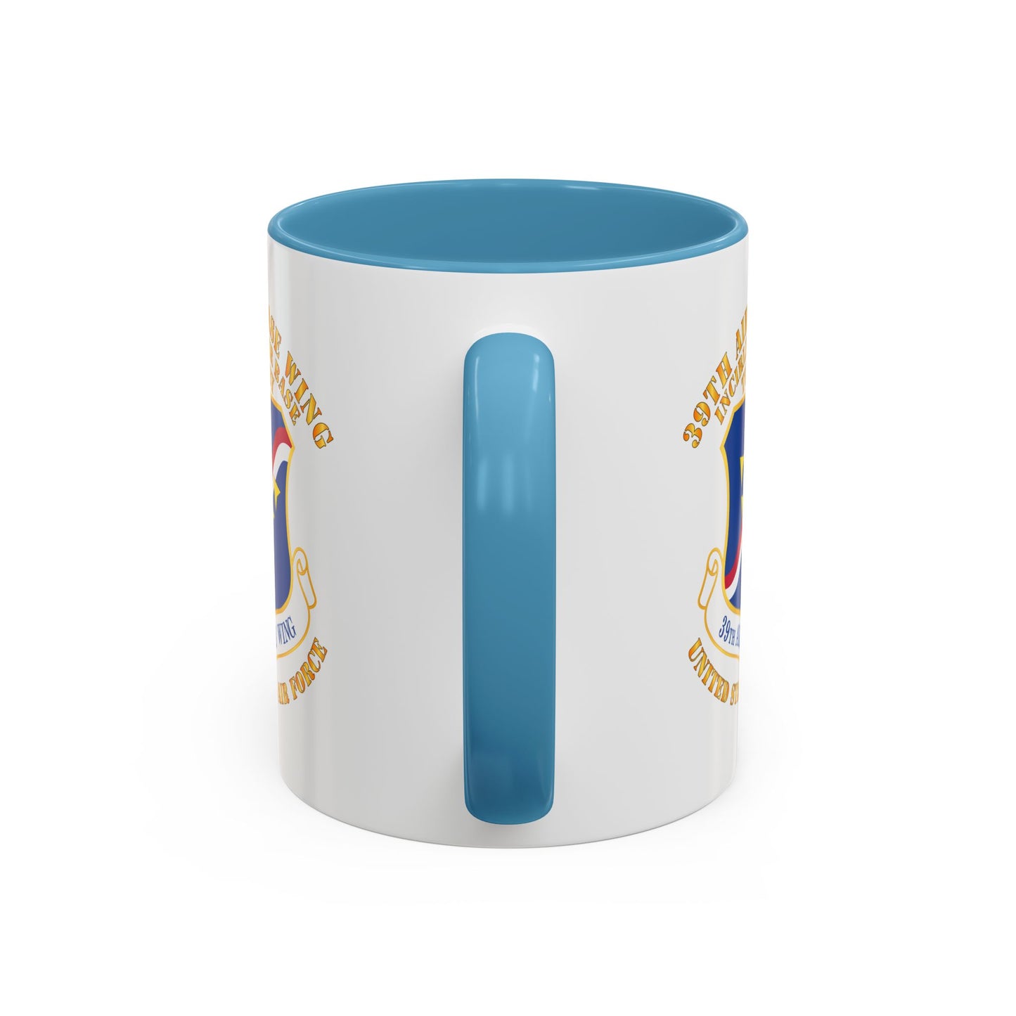 Accent Coffee Mug (11oz & 15oz) - USAF - 39th Airbase Wing - 3rd AF - Incirlik Air Base - Turkey