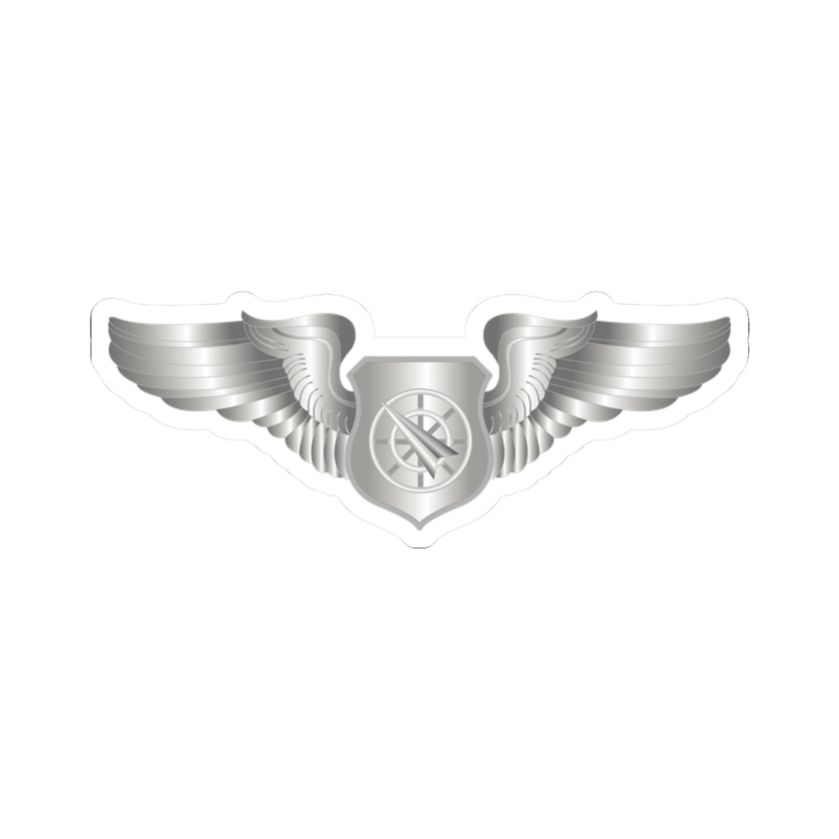 Kiss-Cut Stickers - USAF - Air Battle Manager - Basic Wings wo Txt