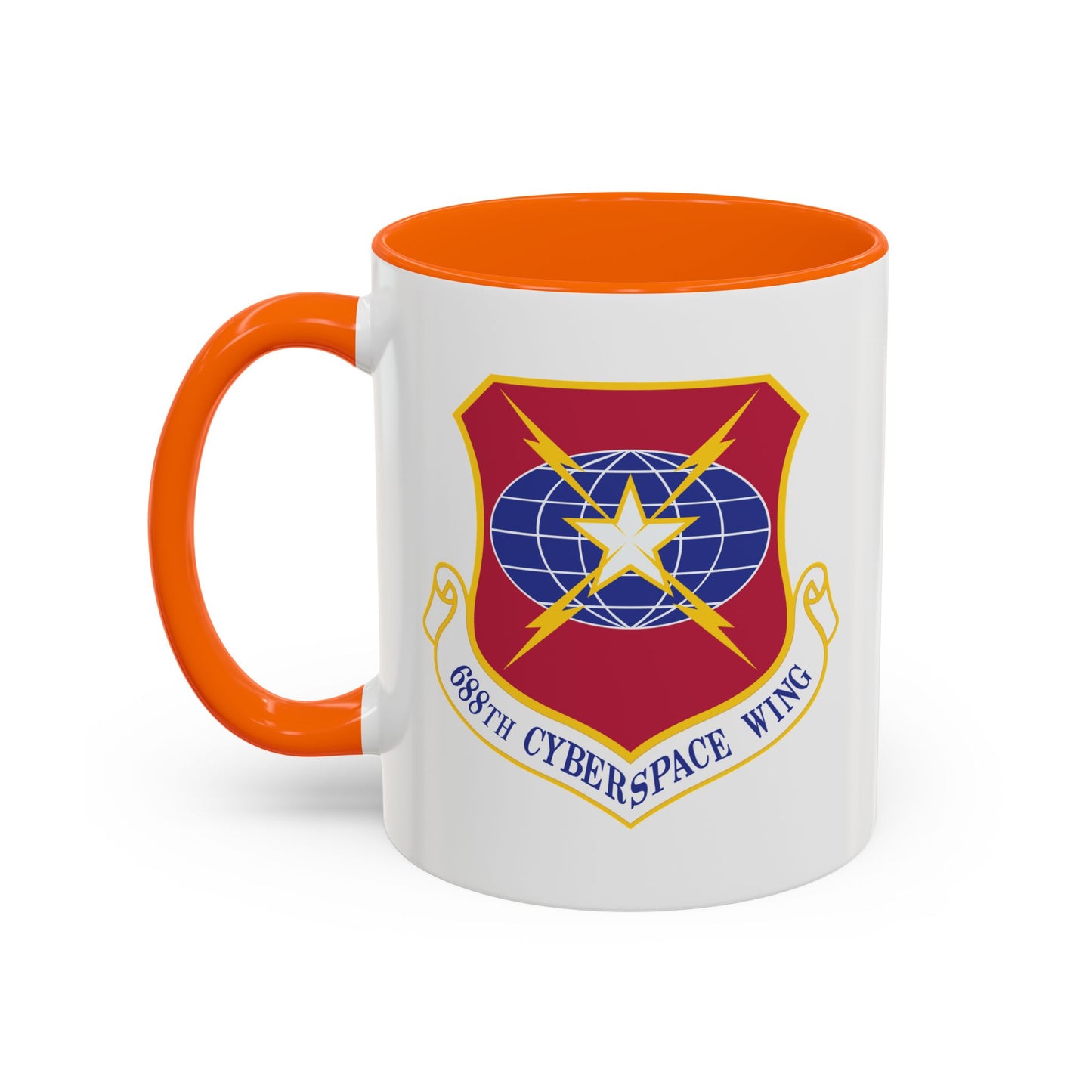 Accent Coffee Mug (11oz & 15oz) - USAF - 688th Cyberspace Wing wo Txt X 300