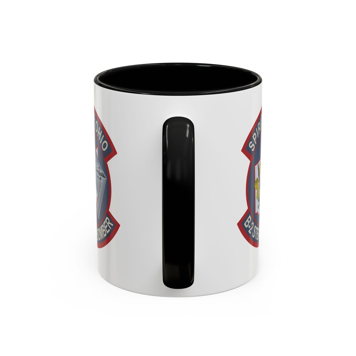 Accent Coffee Mug (11oz & 15oz) - USAF - B2 - Spirit of Ohio - Stealth Bomber wo txt X 300