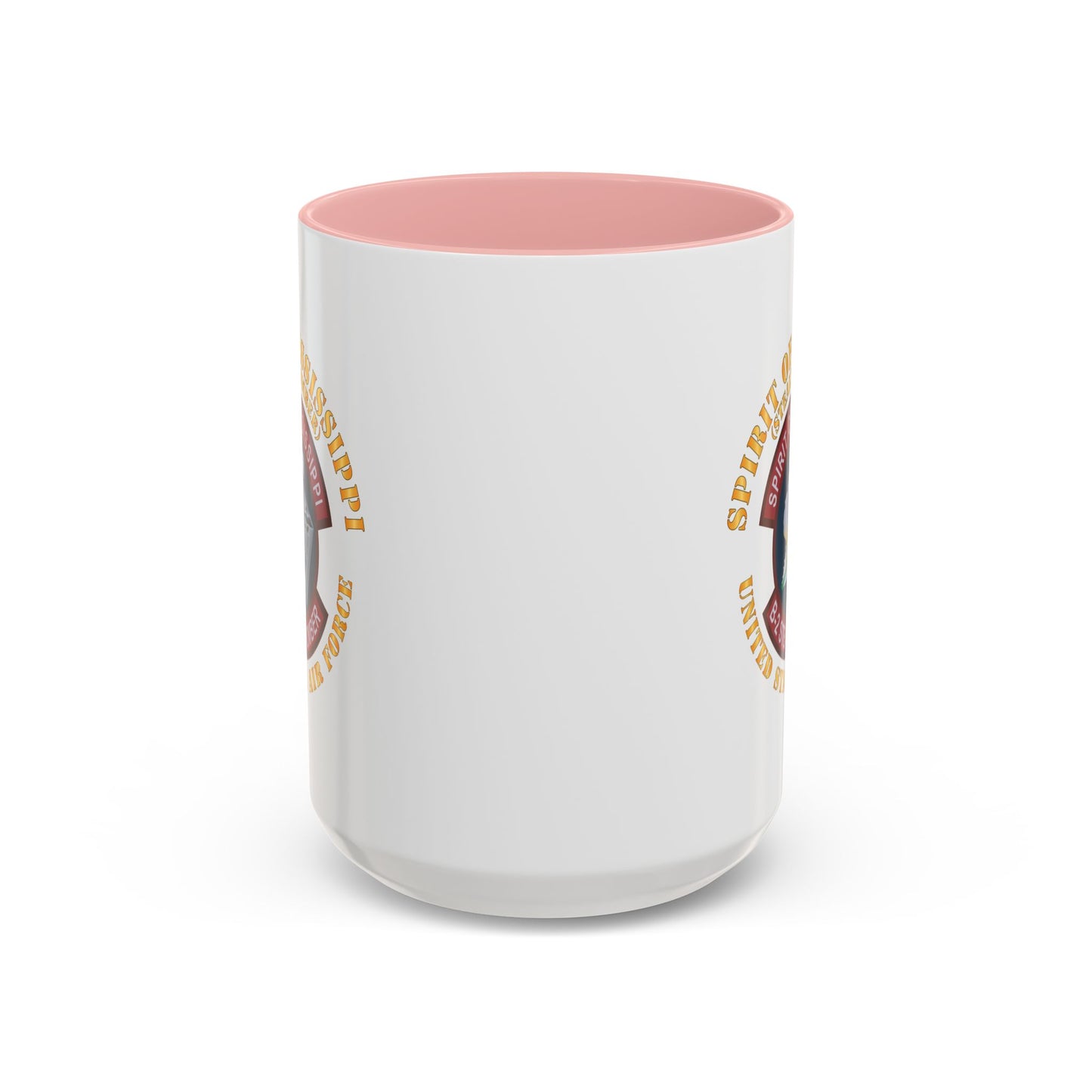 Accent Coffee Mug (11oz & 15oz) - USAF - B2 - Spirit of Mississippi - Stealth Bomber X 300