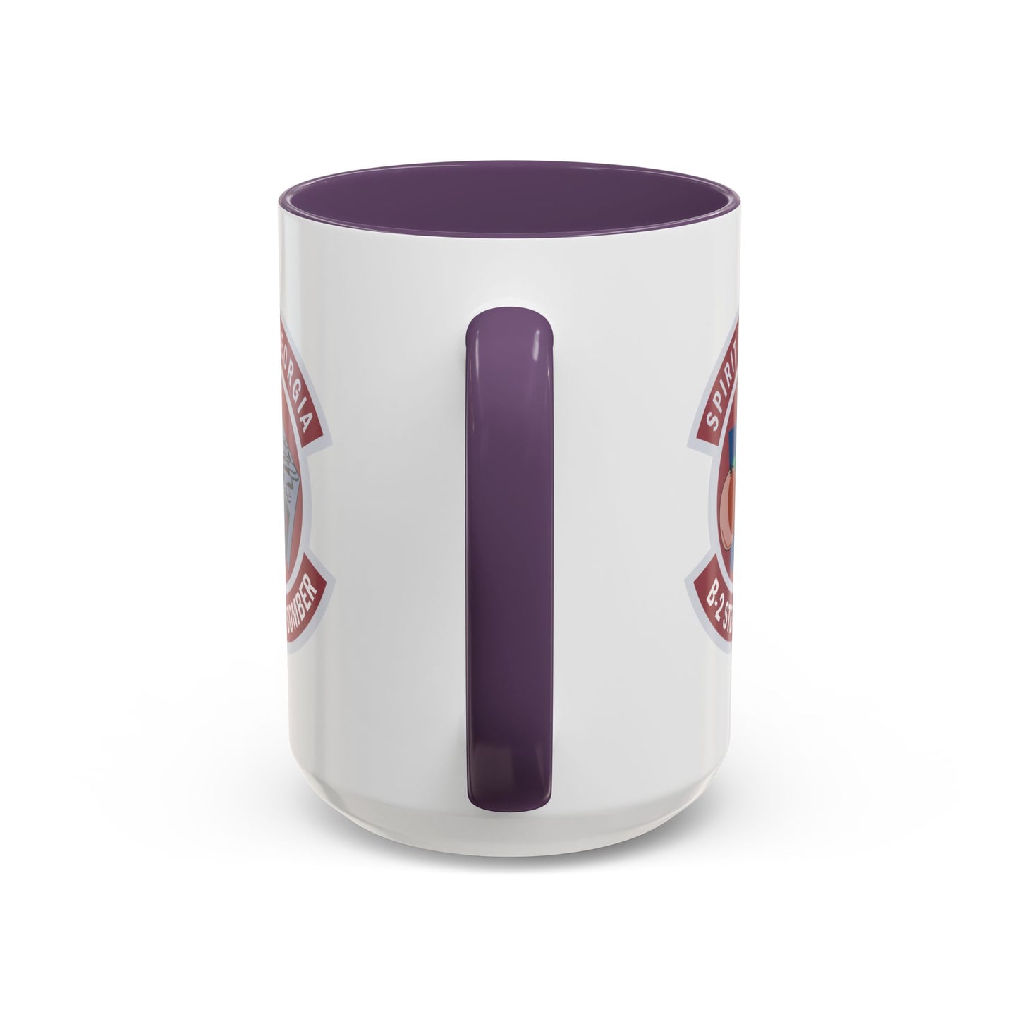 Accent Coffee Mug (11oz & 15oz) - USAF - B2 - Spirit of Georgia - Stealth Bomber wo txt X 300