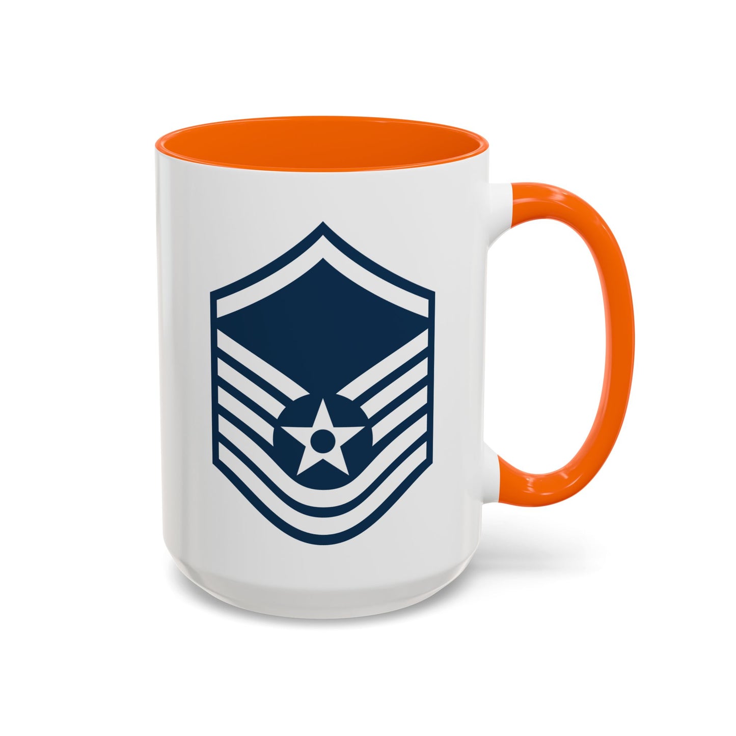 Accent Coffee Mug (11oz & 15oz) - USAF - Master Sergeant (E7a) - 2020