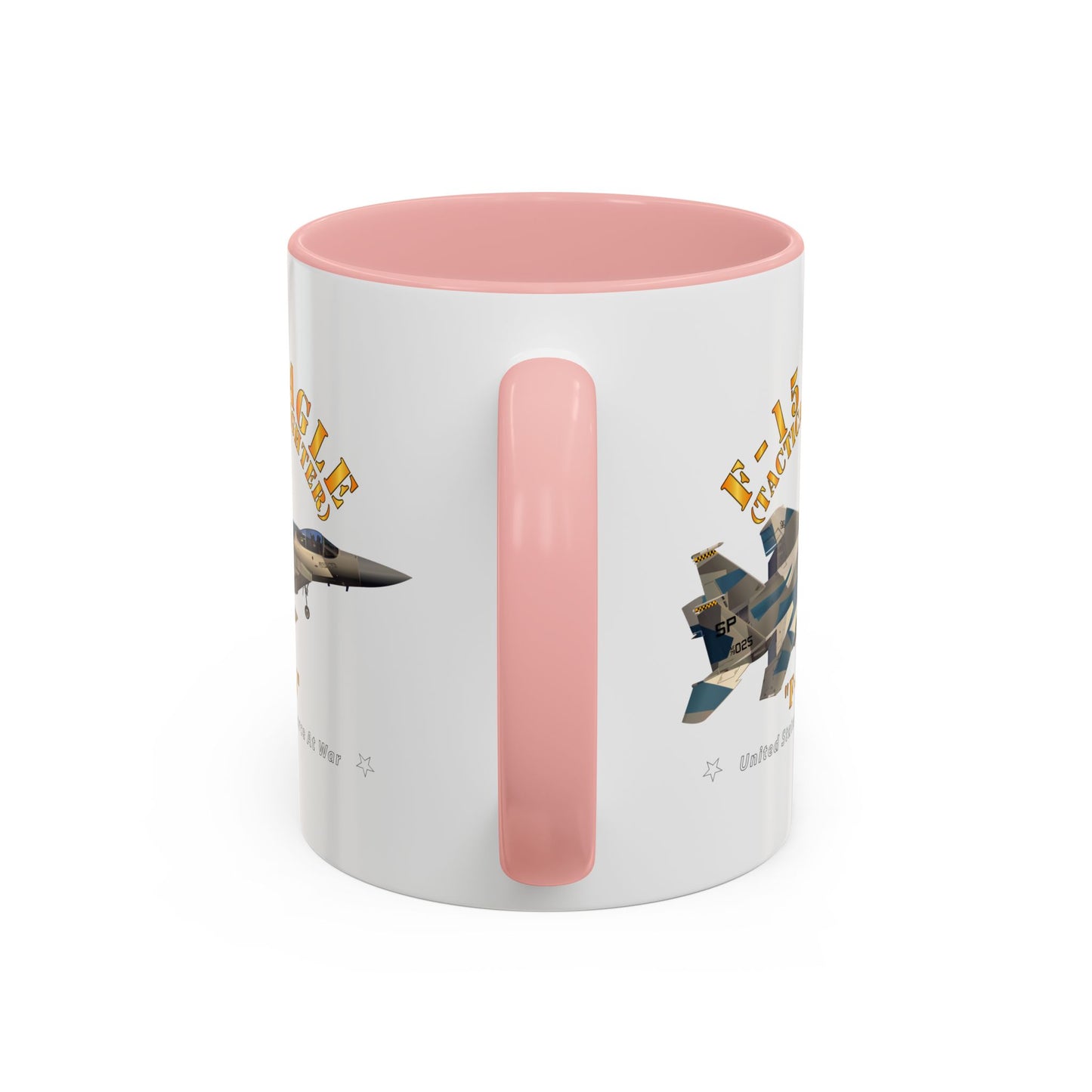 Accent Coffee Mug (11oz & 15oz) - USAF - F15 Eagle - F15