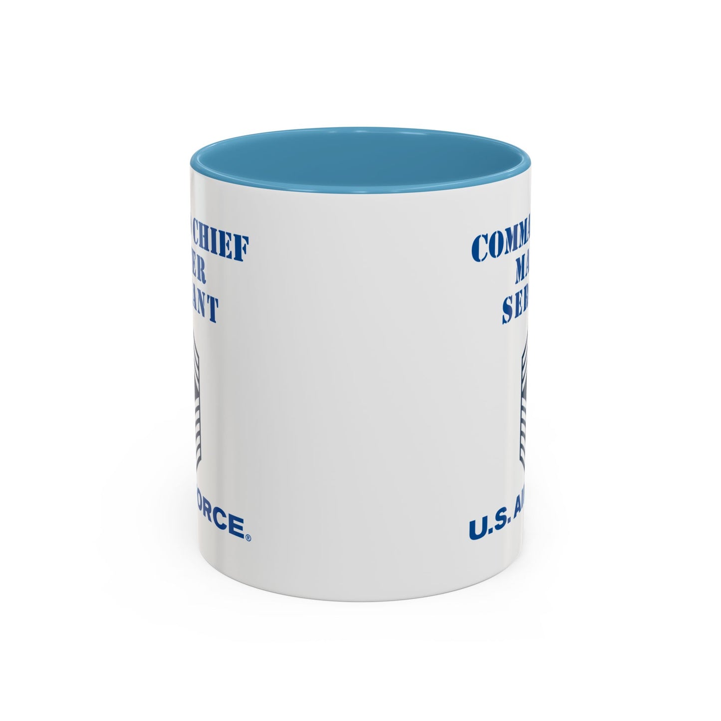Accent Coffee Mug (11oz & 15oz) - USAF - Command Chief Master Sergeant (E9c) - 2020 - US Air Force w Text X 300