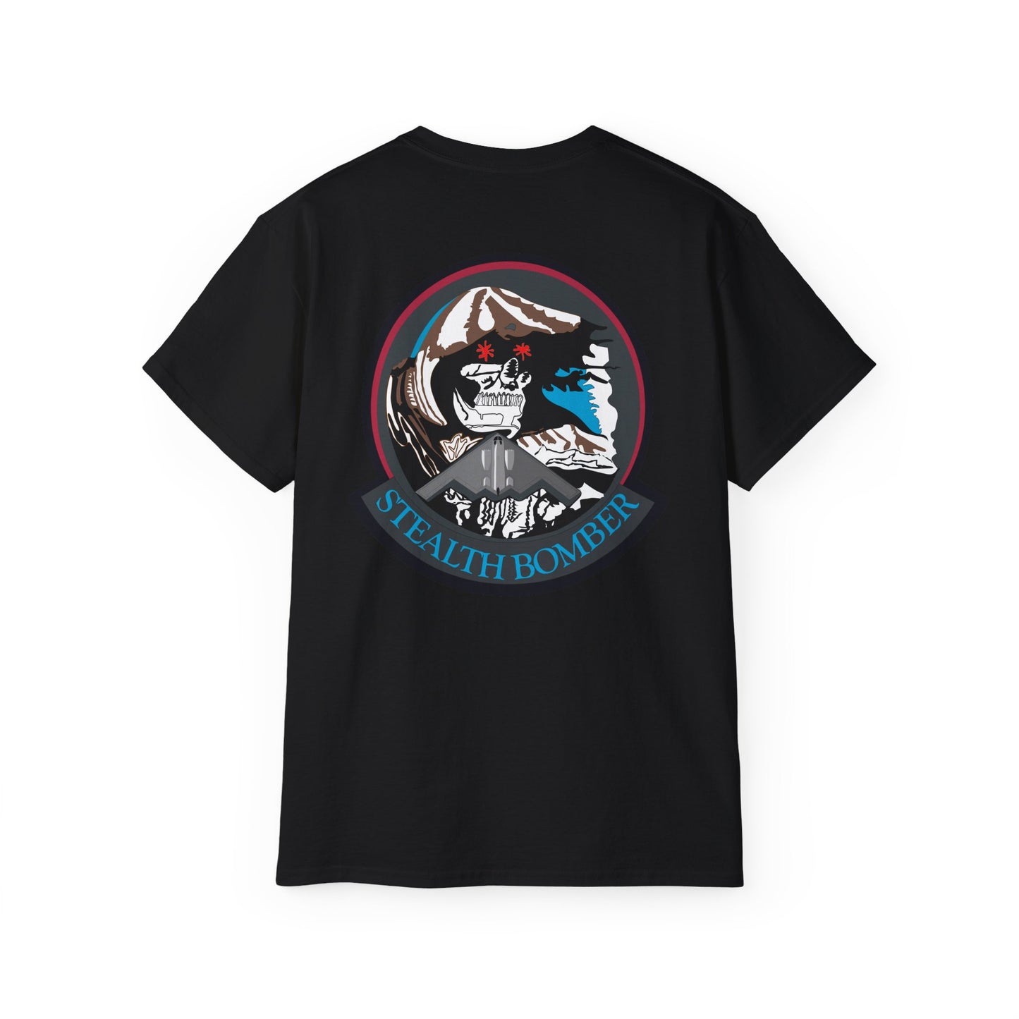 Unisex Ultra Cotton Tee - USAF - B2 - Grim Reaper - Stealth Bomber wo txt X 300