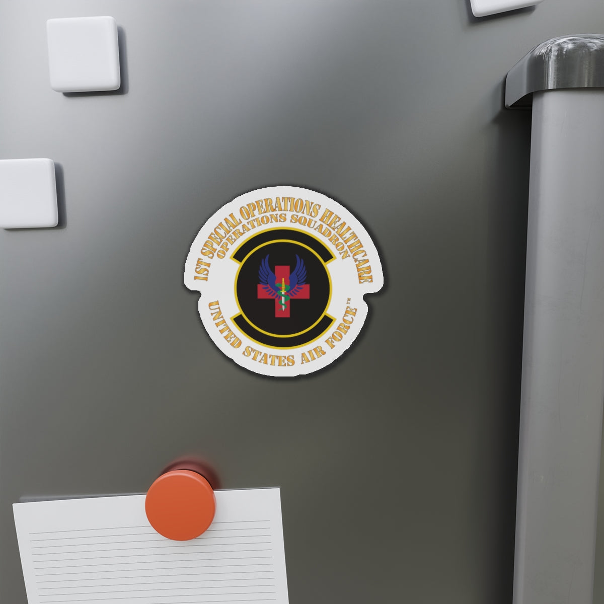 Die-Cut Magnet - USAF - 1st Special Operations Healthcare Operations Squadron X 300
