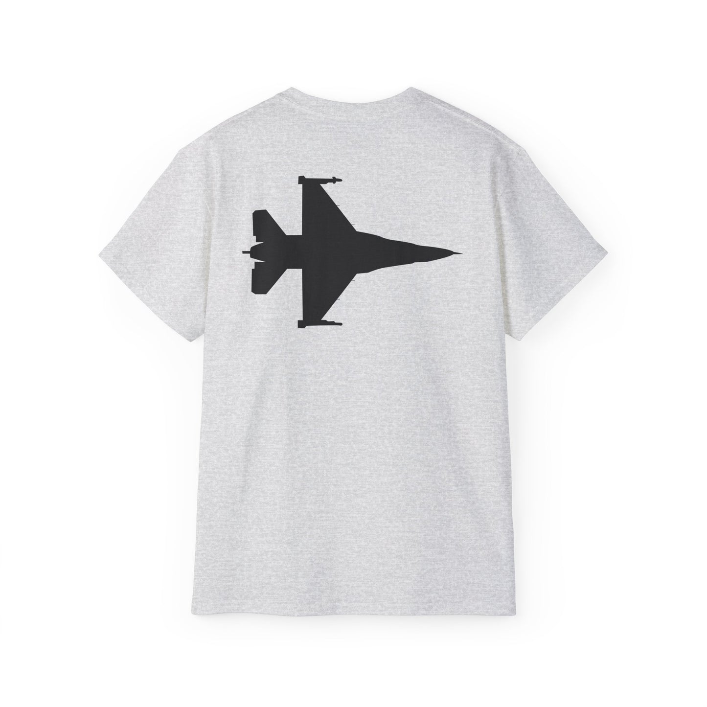 Unisex Ultra Cotton Tee - Aircraft - F-16 -Top - Silhouette - wo Txt X 300