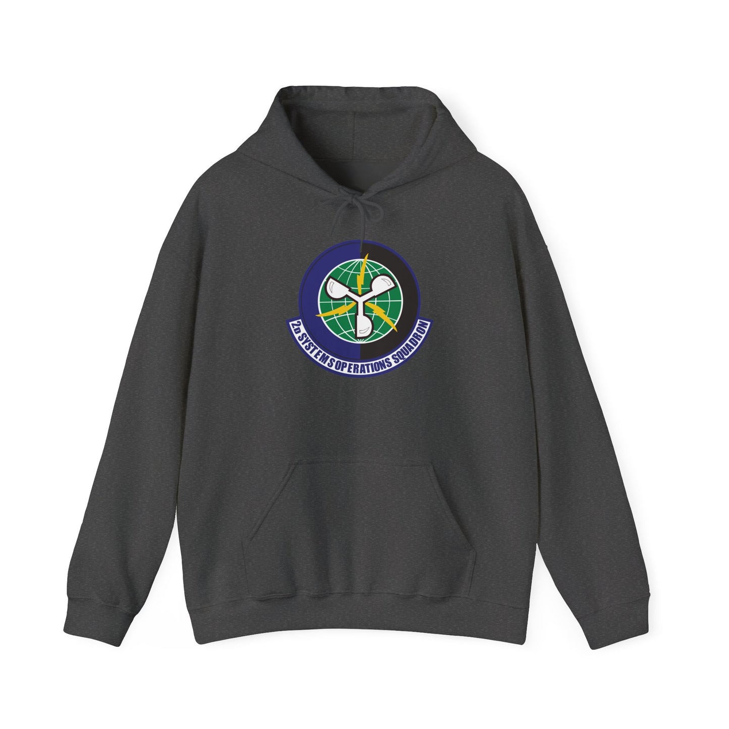 Unisex Heavy Blend Hooded Sweatshirt - USAF - 2d Systems Operations Squadron wo txt
