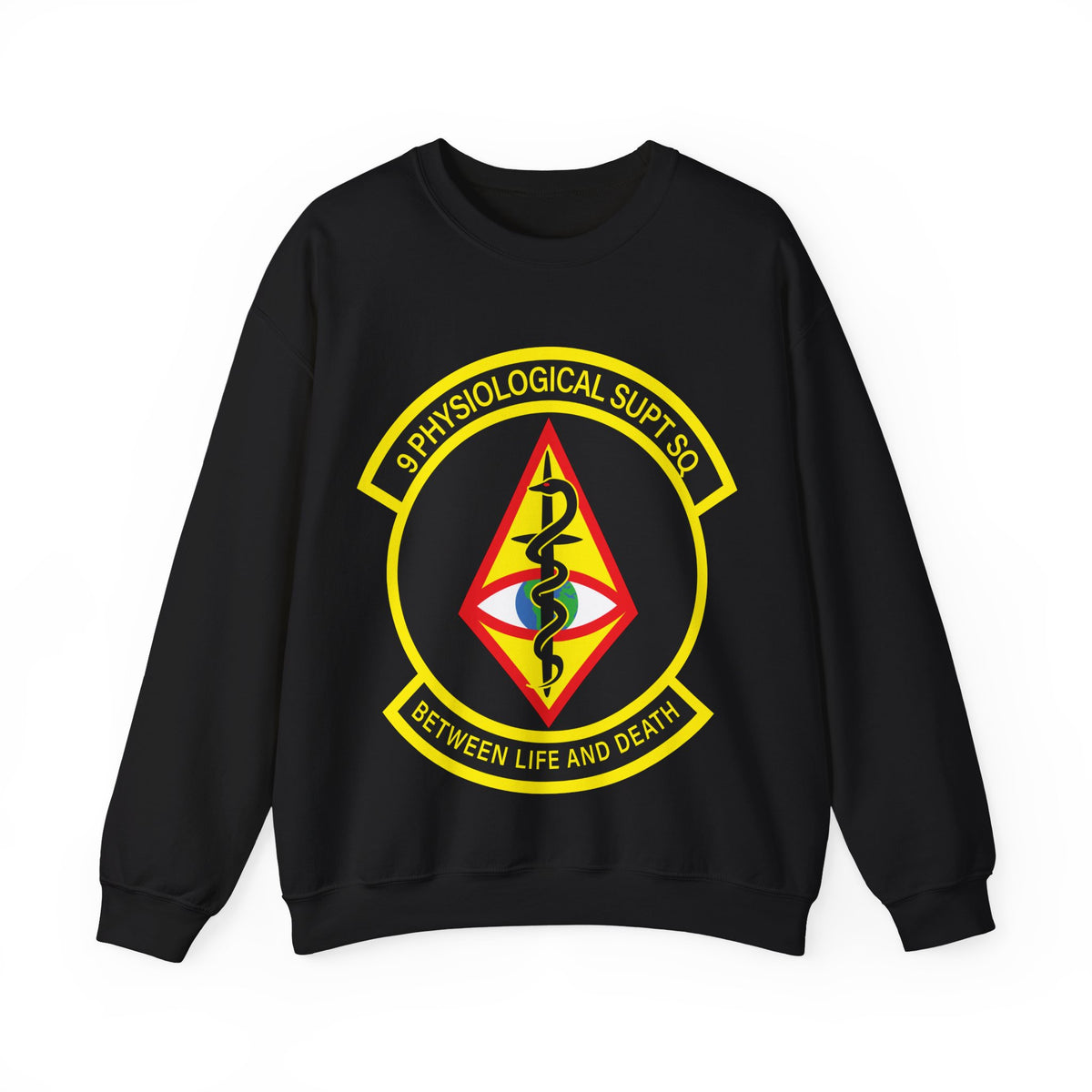 Crewneck Sweatshirt - USAF - 9th Physiological Support Squadron wo txt X 300