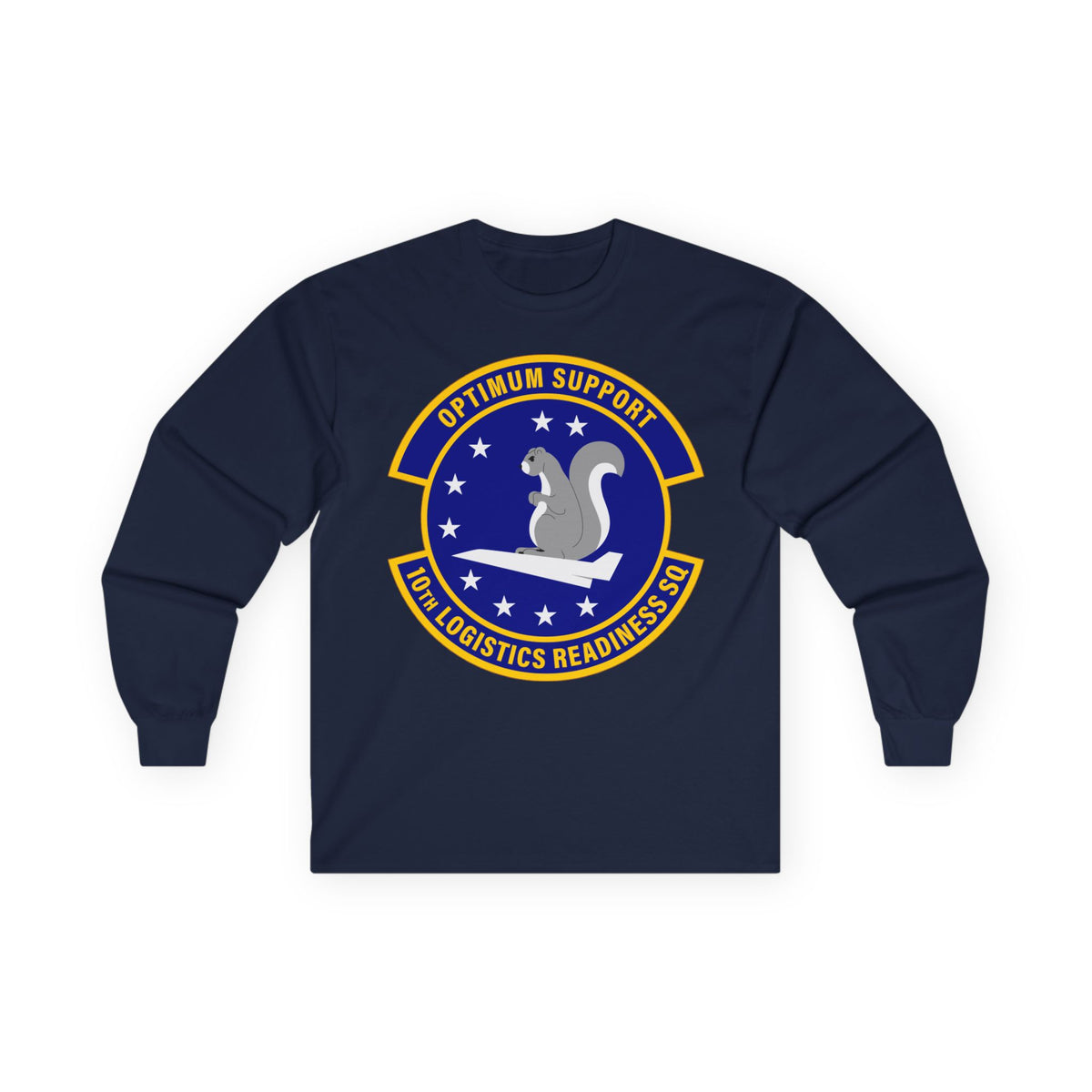 Unisex Ultra Cotton Long Sleeve Tee - USAF - 10th Logistics Readiness Squadron wo txt