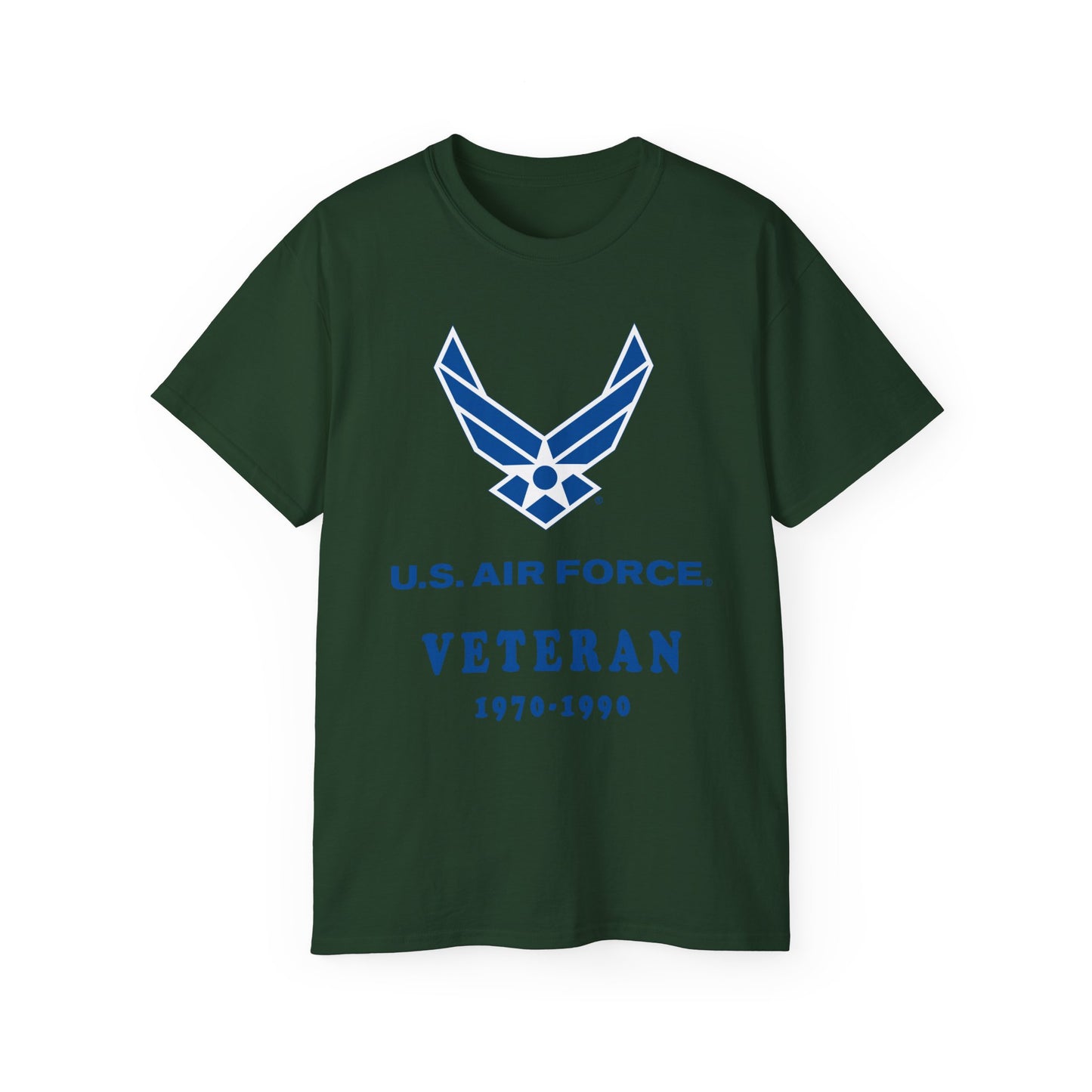 Unisex Ultra Cotton Tee - USAF - Air Force - Veteran w years