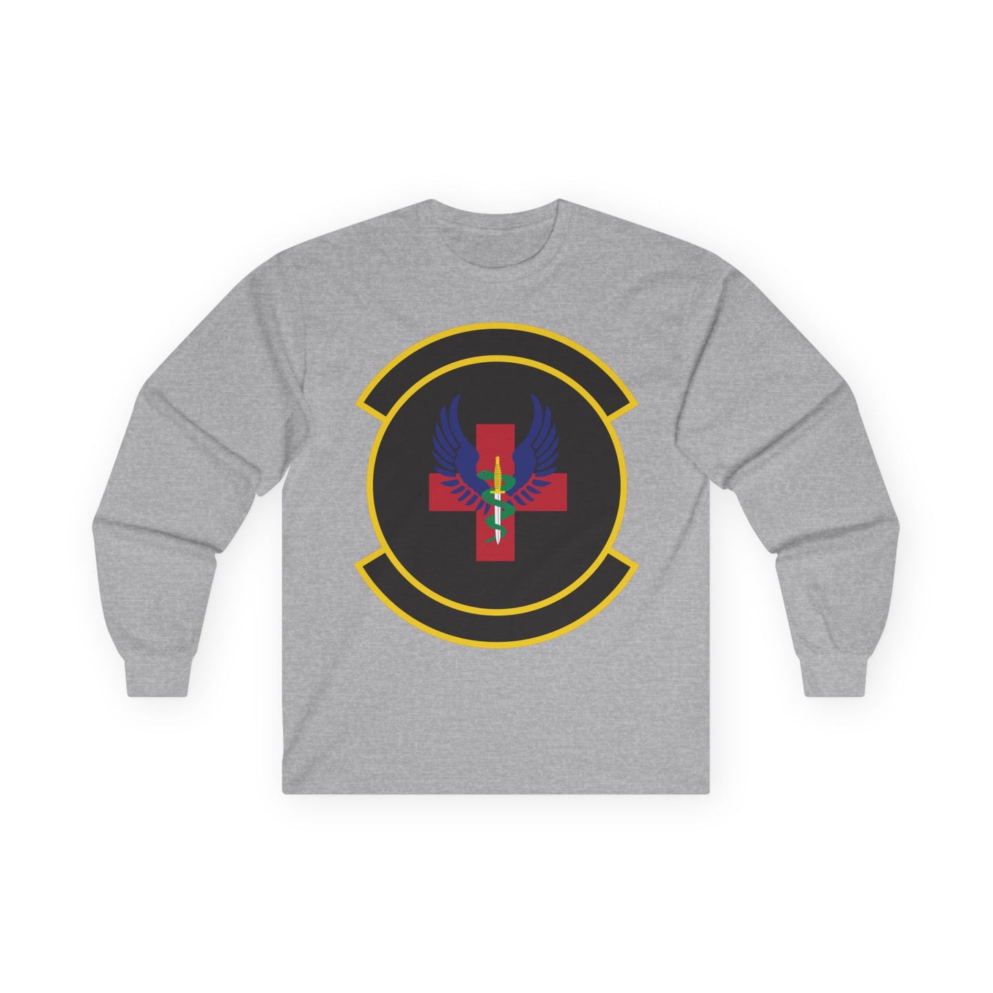 Unisex Ultra Cotton Long Sleeve Tee - USAF - 1st Special Operations Healthcare Operations Squadron wo txt