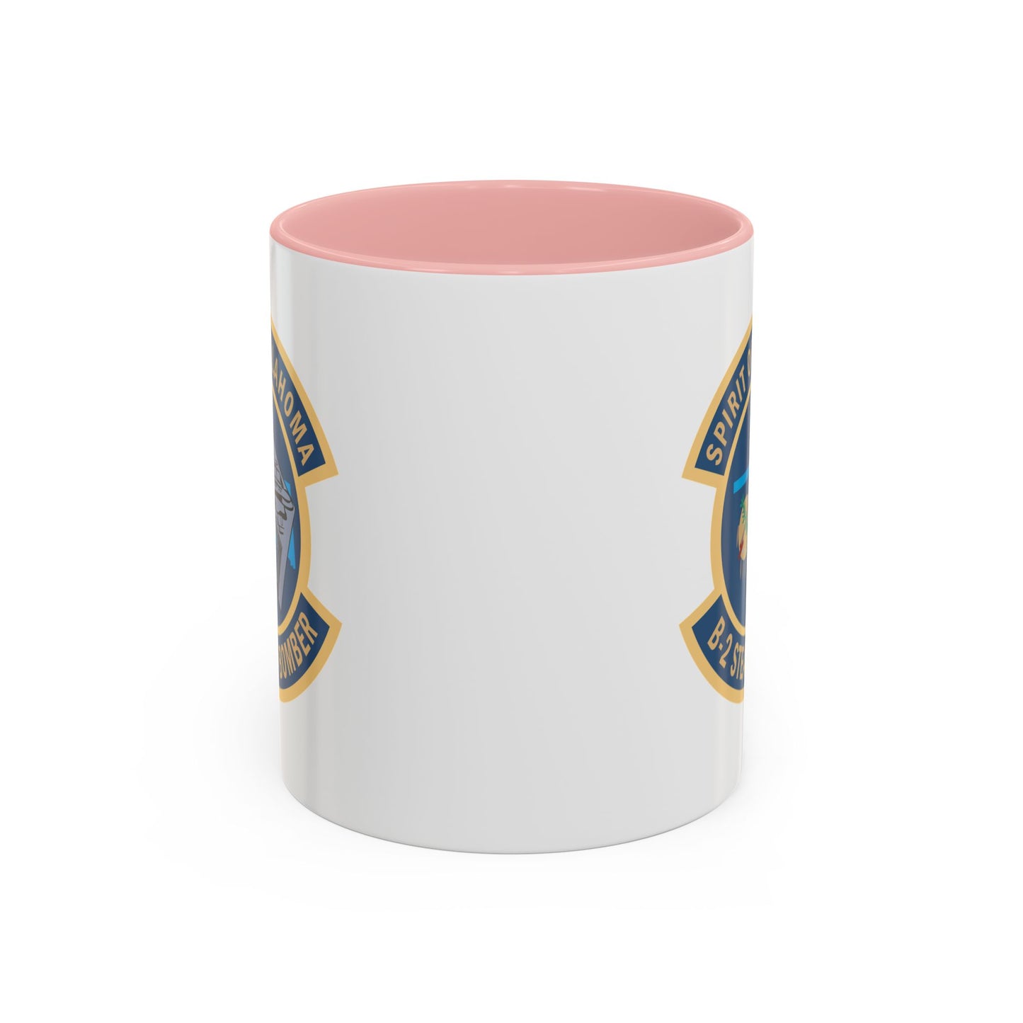 Accent Coffee Mug (11oz & 15oz) - USAF - B2 - Spirit of Oklahoma - Stealth Bomber wo txt X 300