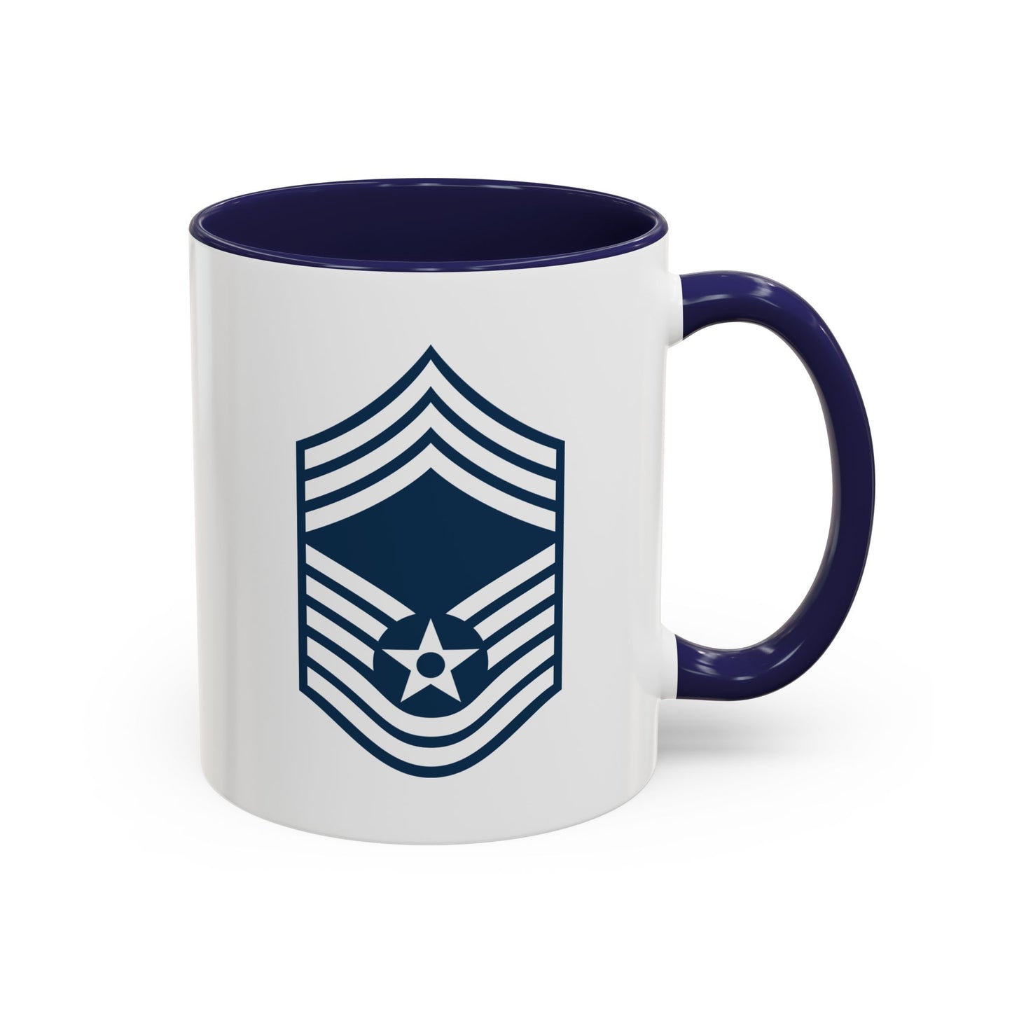Accent Coffee Mug (11oz & 15oz) - USAF - Chief Master Sergeant (E9a) - 2020