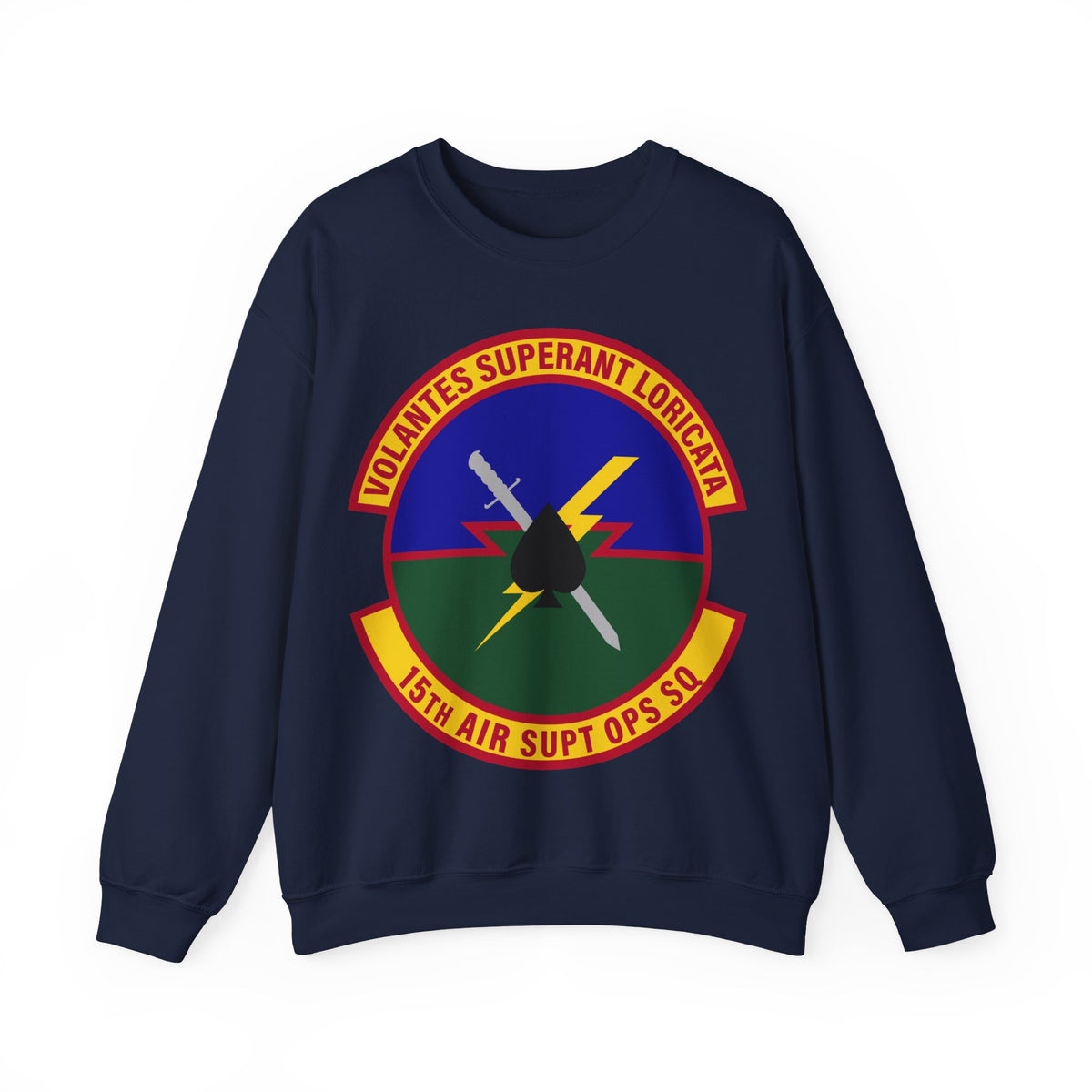 Crewneck Sweatshirt - USAF - 15th Air Support Operations Squadron wo txt