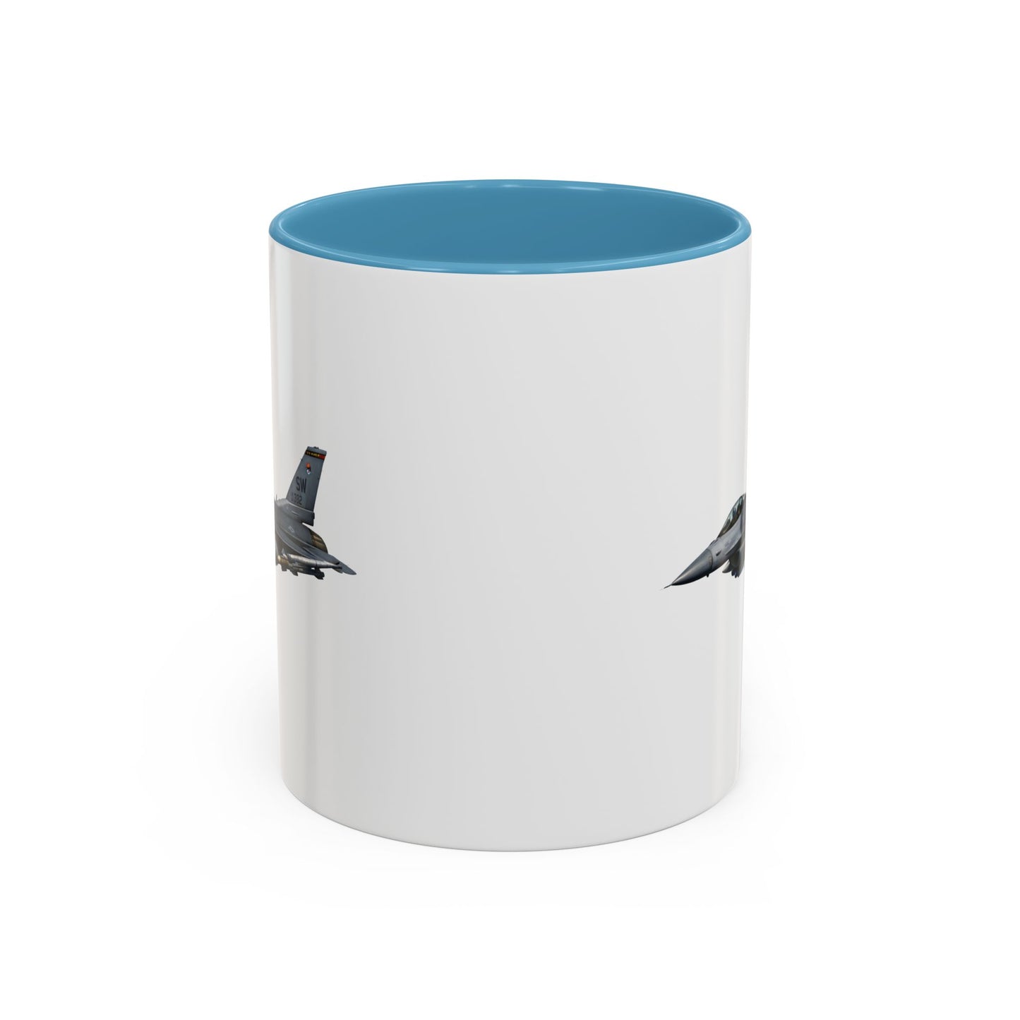 Accent Coffee Mug (11oz & 15oz) - USAF - F-16 Fighting Falcon wo txt X 300