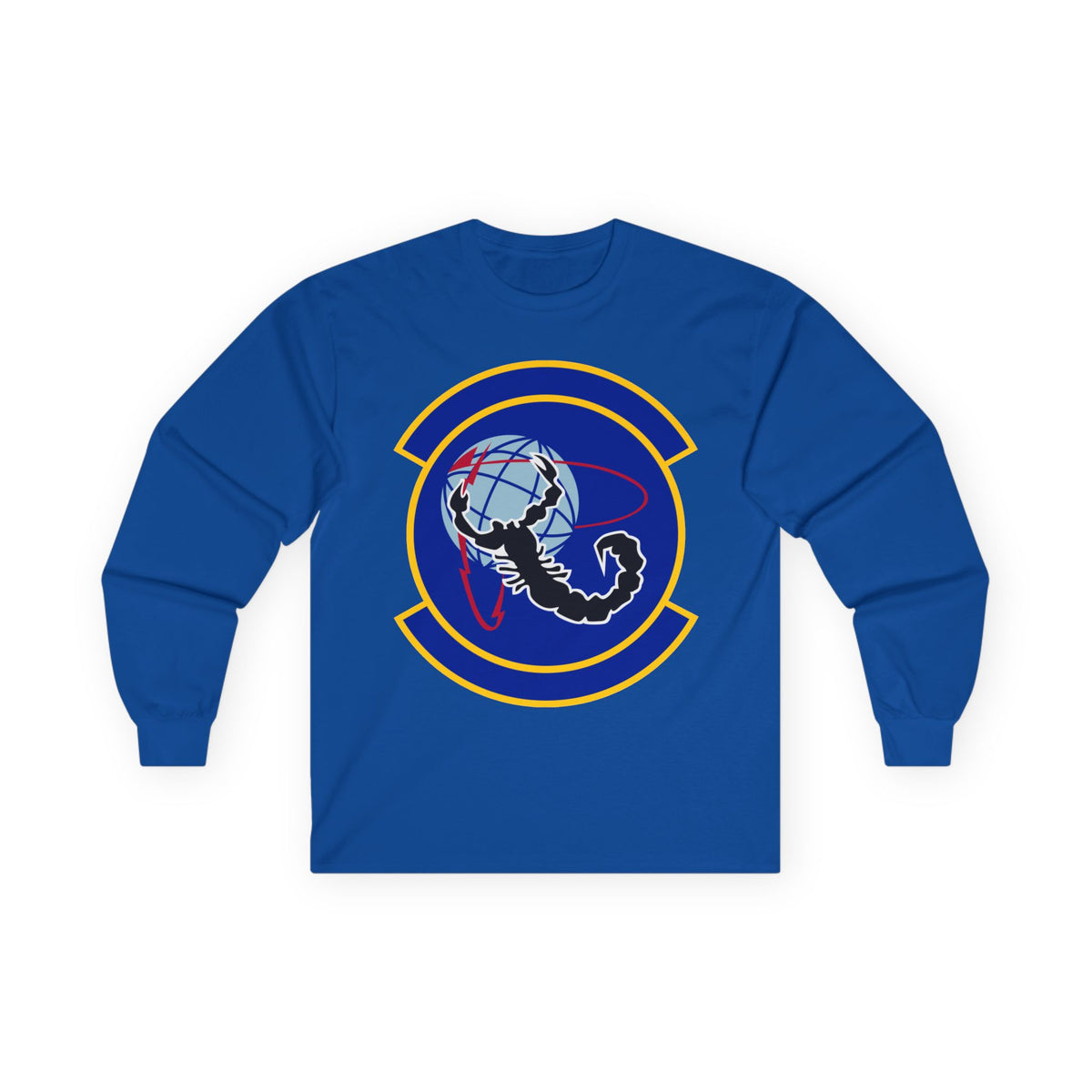 Unisex Ultra Cotton Long Sleeve Tee - USAF - 4th Space Warning Sq wo txt X 300