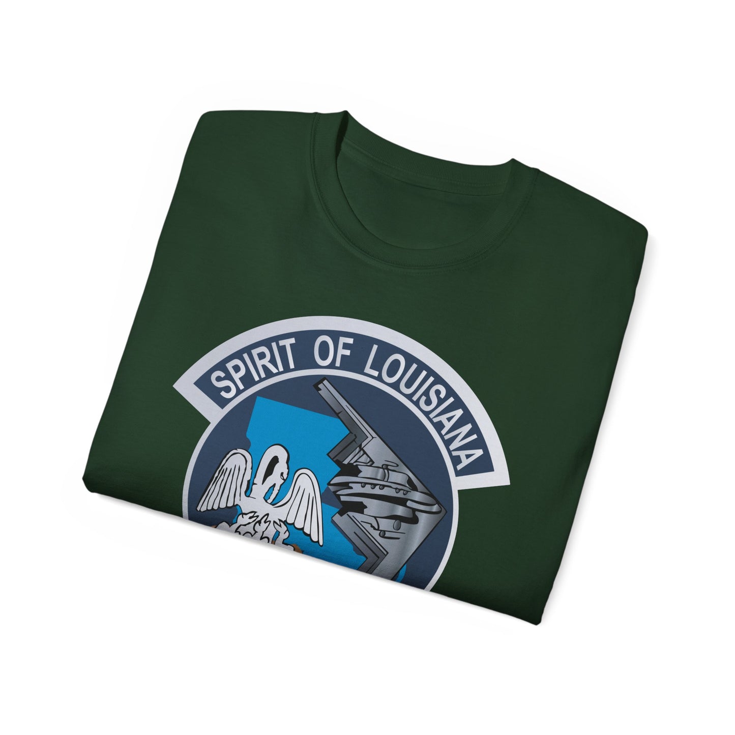 Unisex Ultra Cotton Tee - USAF - B2 - Spirit of Louisiana - Stealth Bomber wo txt X 300