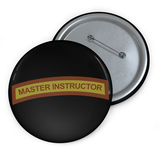 Custom Pin Button - USAF - Master Instructor Tab