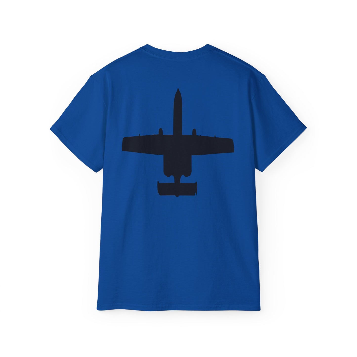 Unisex Ultra Cotton Tee - Aircraft - USAF - A-10 Thunderbolt II - Top - Silhouette X 300