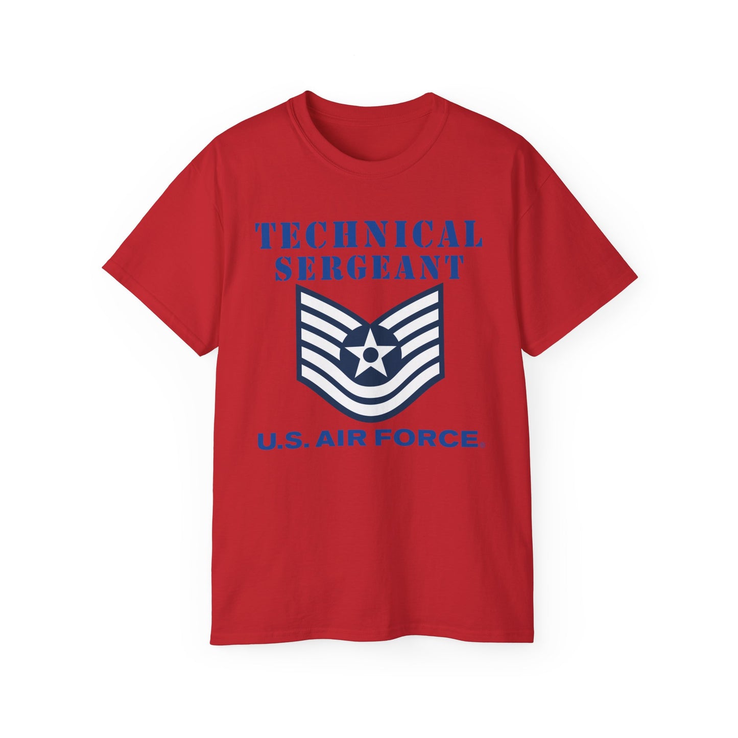 Unisex Ultra Cotton Tee - USAF - Technical Sergeant (E6) - 2020 - US Air Force w Text X 300