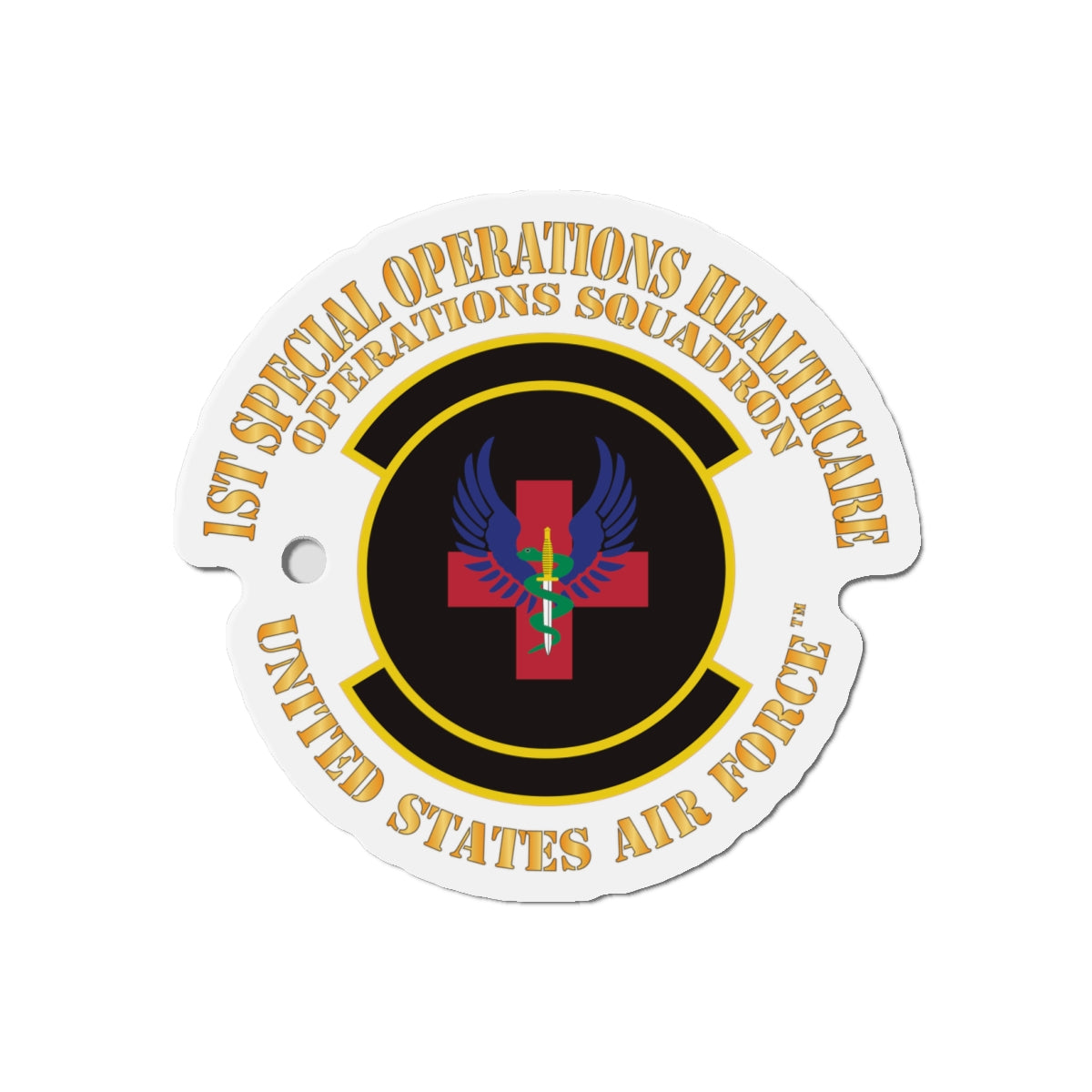 Die-Cut Magnet - USAF - 1st Special Operations Healthcare Operations Squadron X 300
