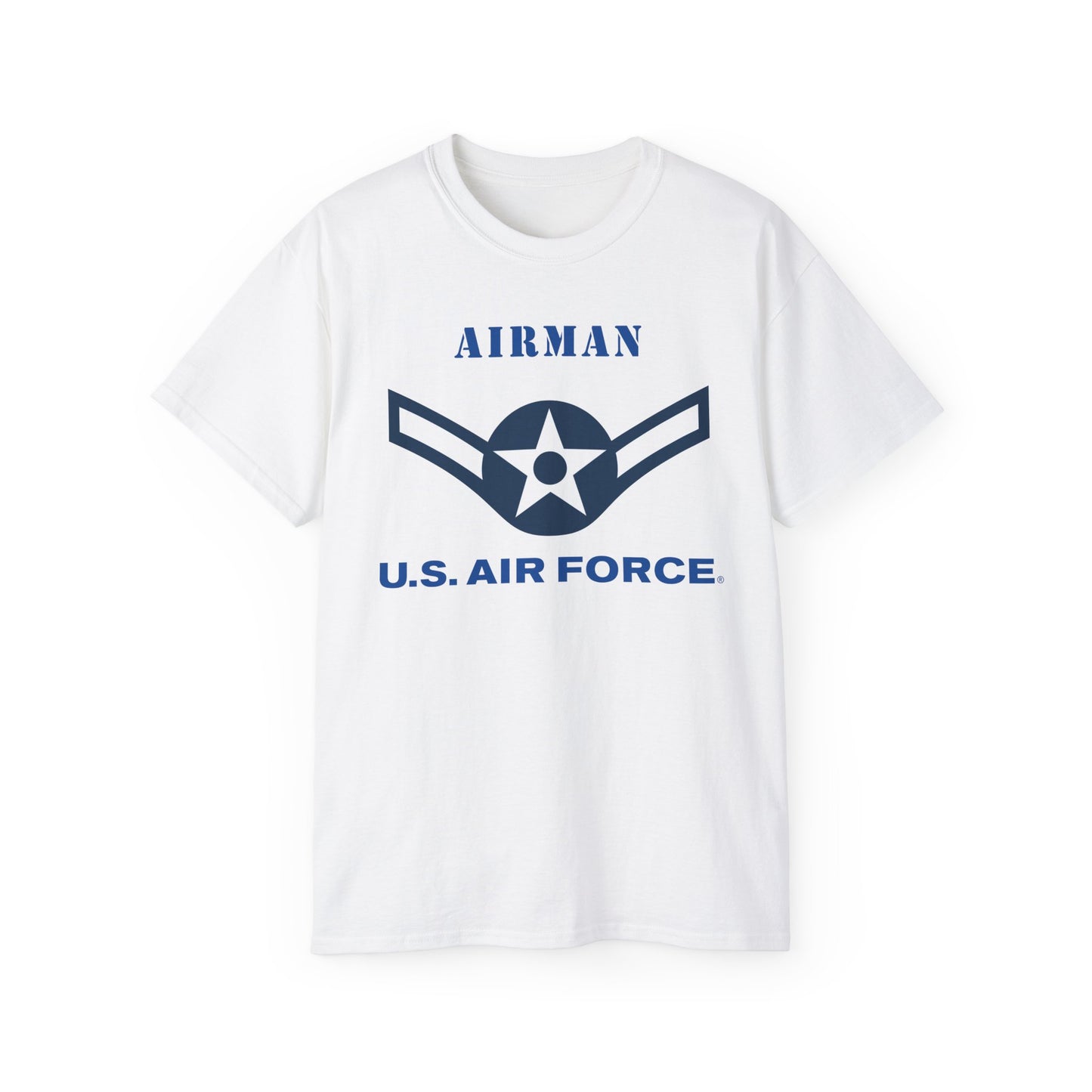 Unisex Ultra Cotton Tee - USAF - Airman (E2) - 2020 - US Air Force w Text X 300