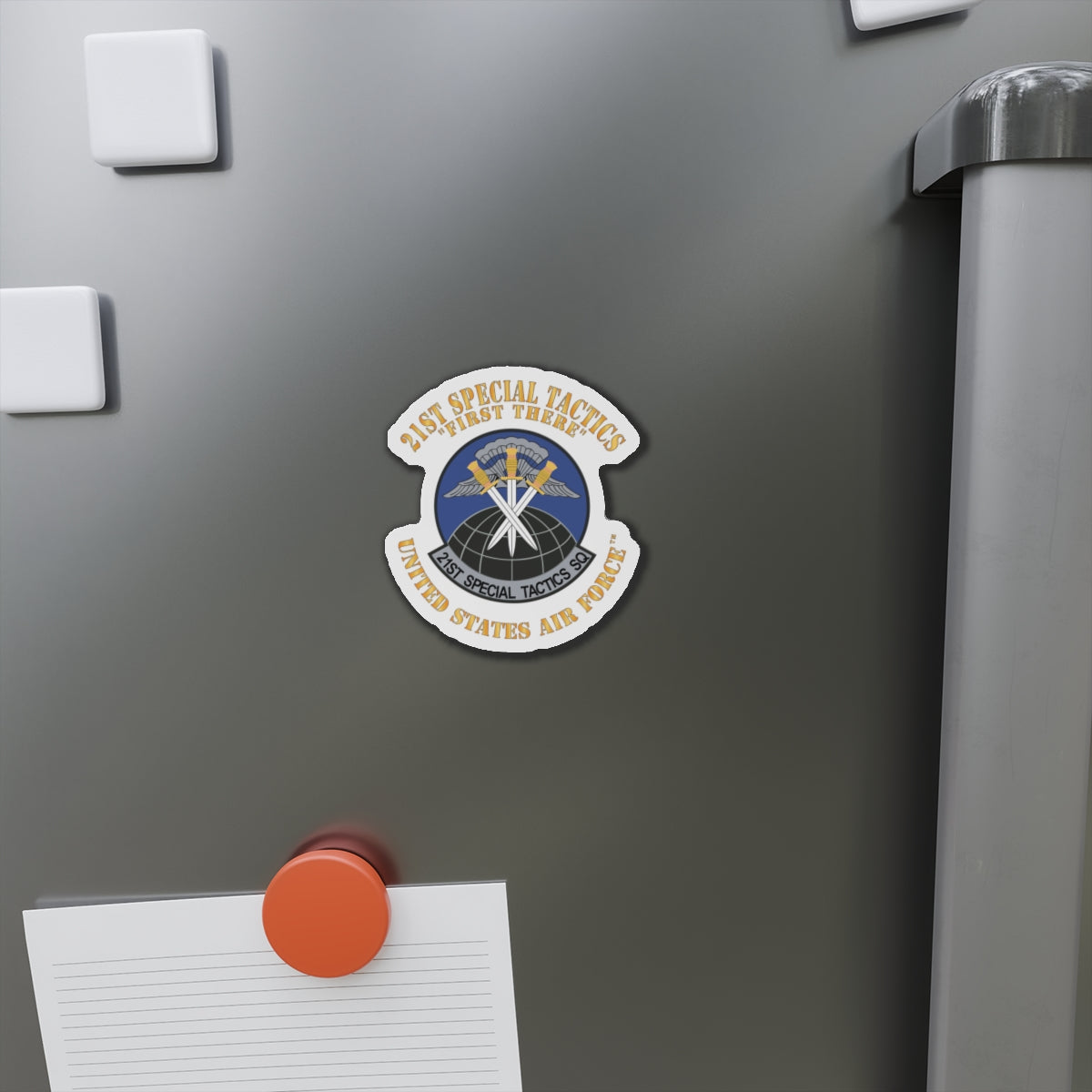 Die-Cut Magnet - USAF - 21st Special Tactics Squadron - First There