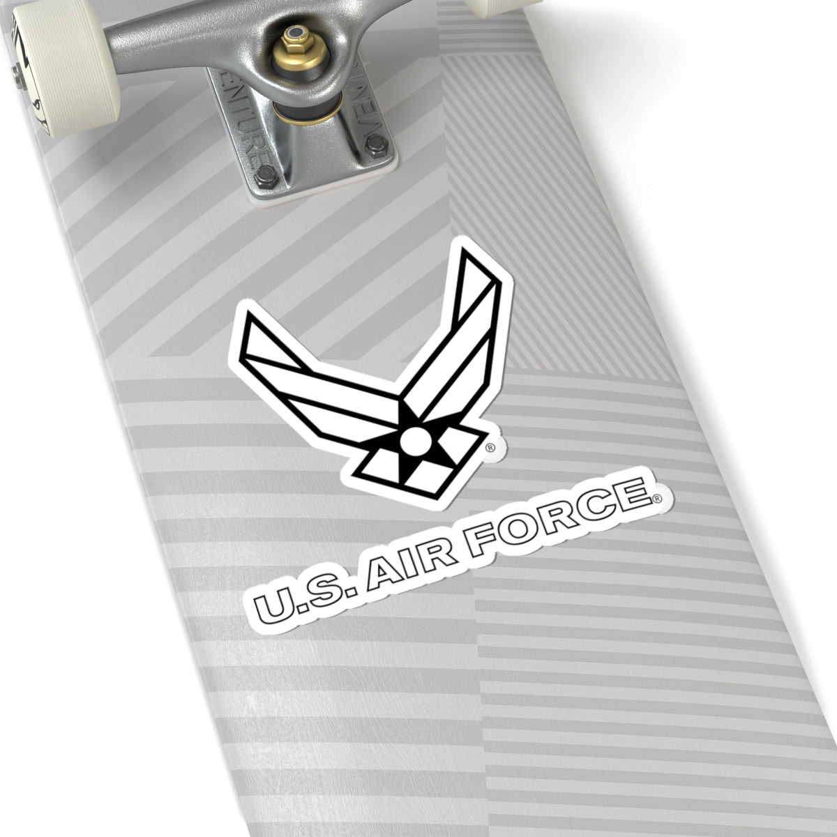 Kiss-Cut Stickers - USAF Logo, TM Txt - U S Air Force - LA
