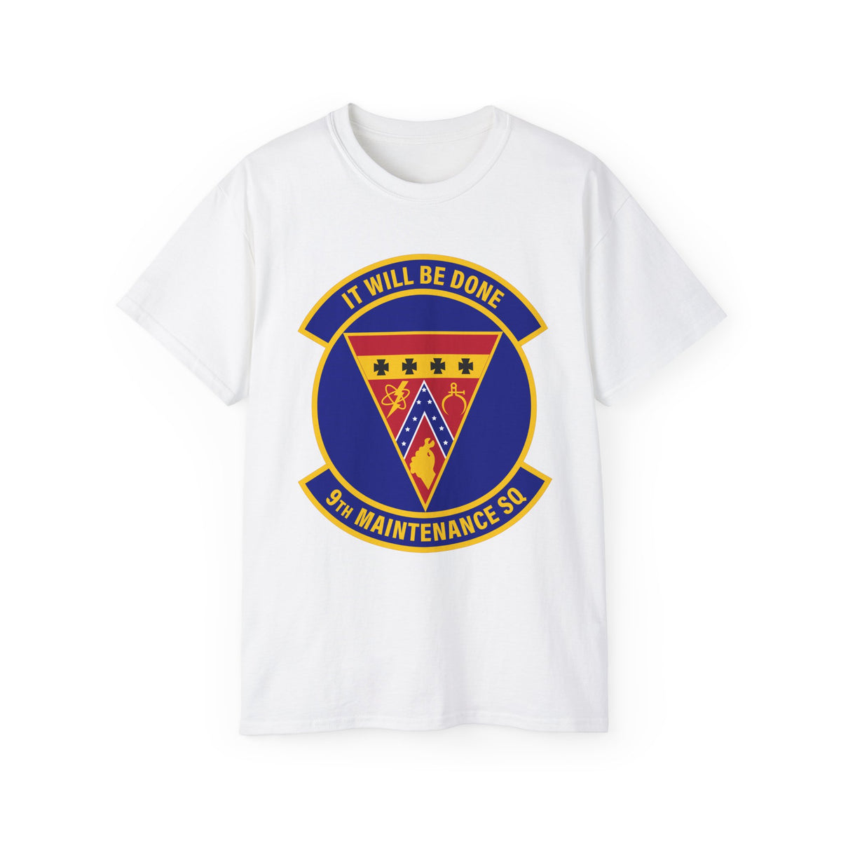 Unisex Ultra Cotton Tee - USAF - 9th Maintenance Squadron wo txt X 300