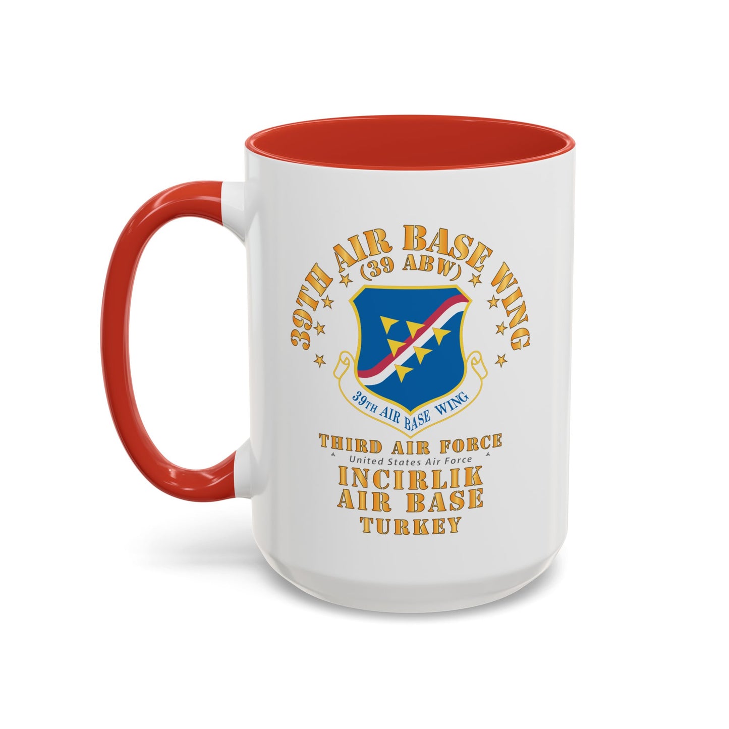 Accent Coffee Mug (11oz & 15oz) - USAF - 39th Air Base Wing - Incirlik AB X 300