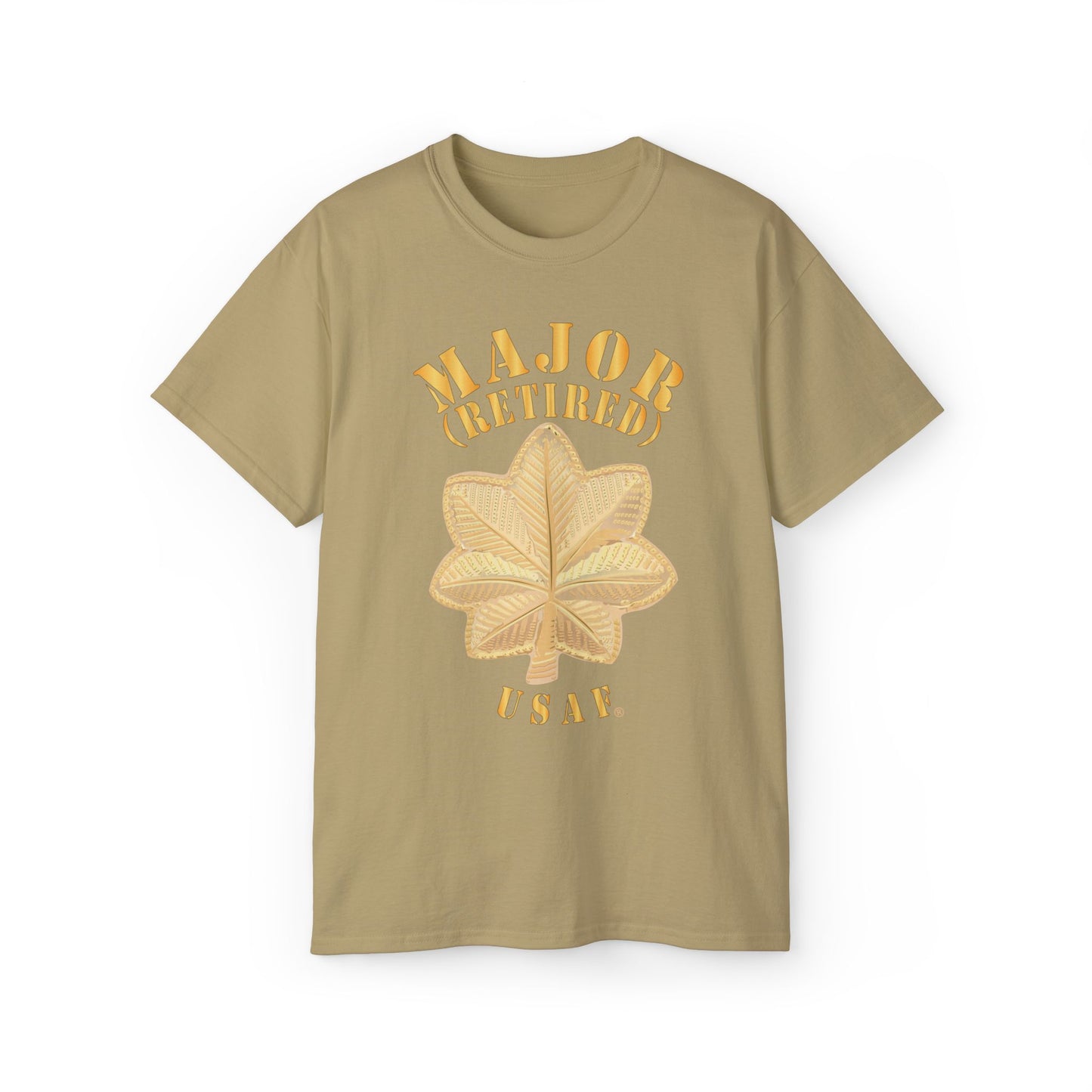 Unisex Ultra Cotton Tee - USAF - Major - Retired - USAF X 300
