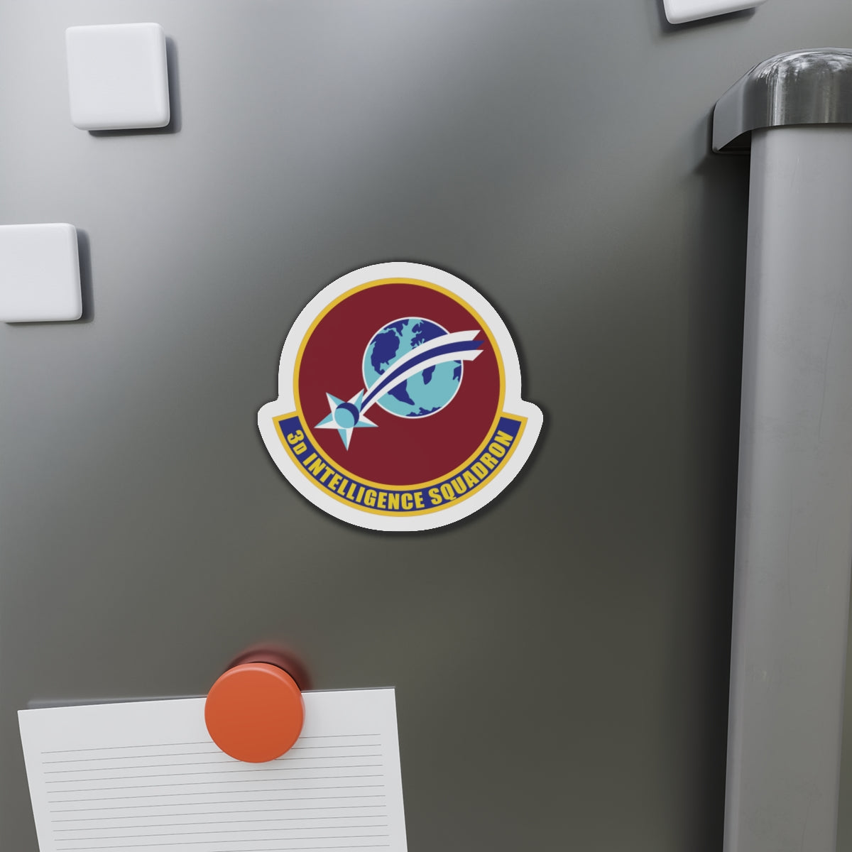 Die-Cut Magnet - USAF - 3rd Intelligence Squadron wo txt