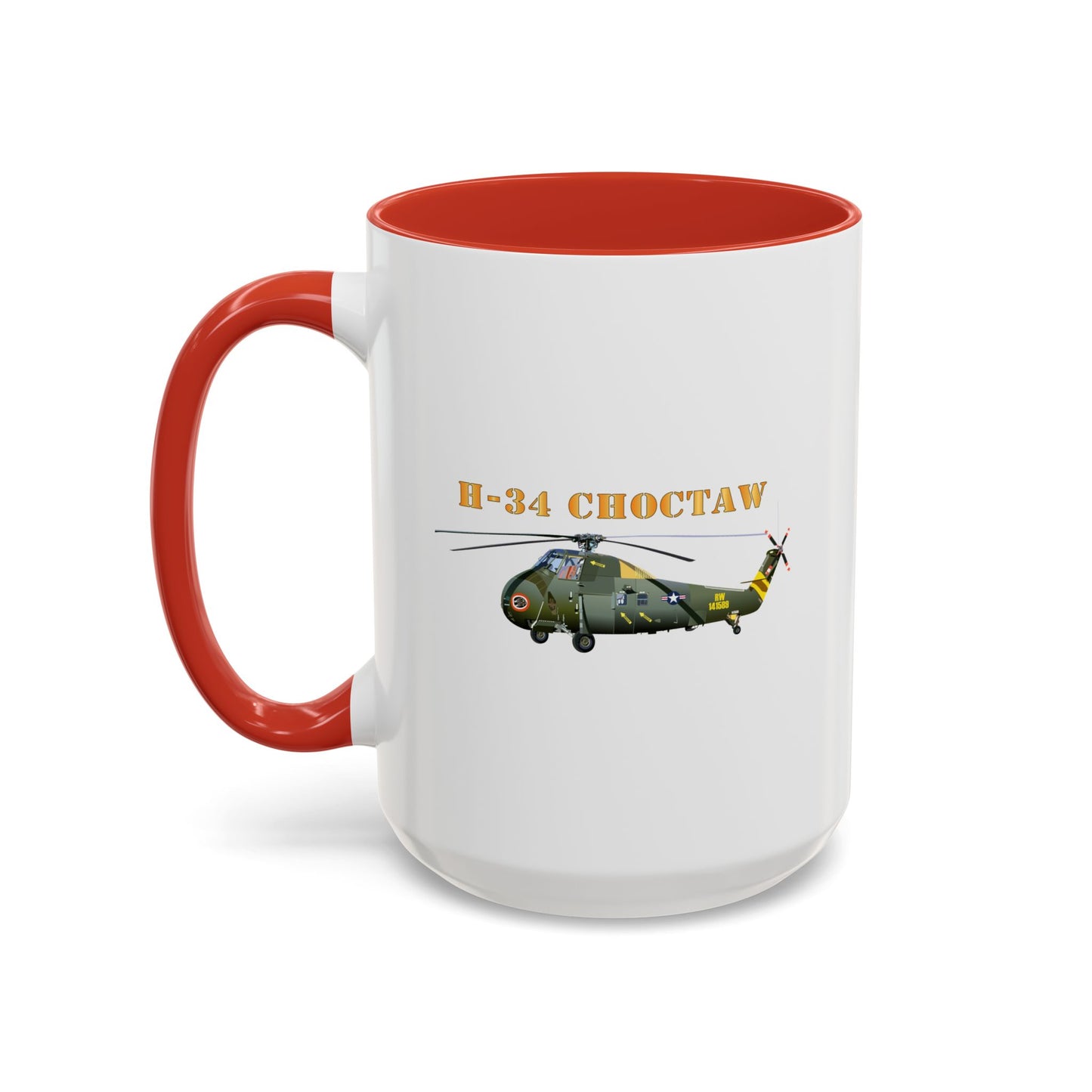 Accent Coffee Mug (11oz & 15oz) - H-34 Choctaw with Txt X 300