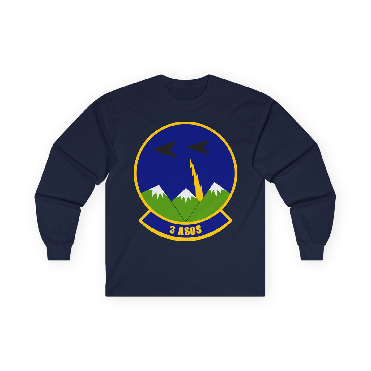 Unisex Ultra Cotton Long Sleeve Tee - USAF - 3rd Air Support Operations Squadron wo txt X 300
