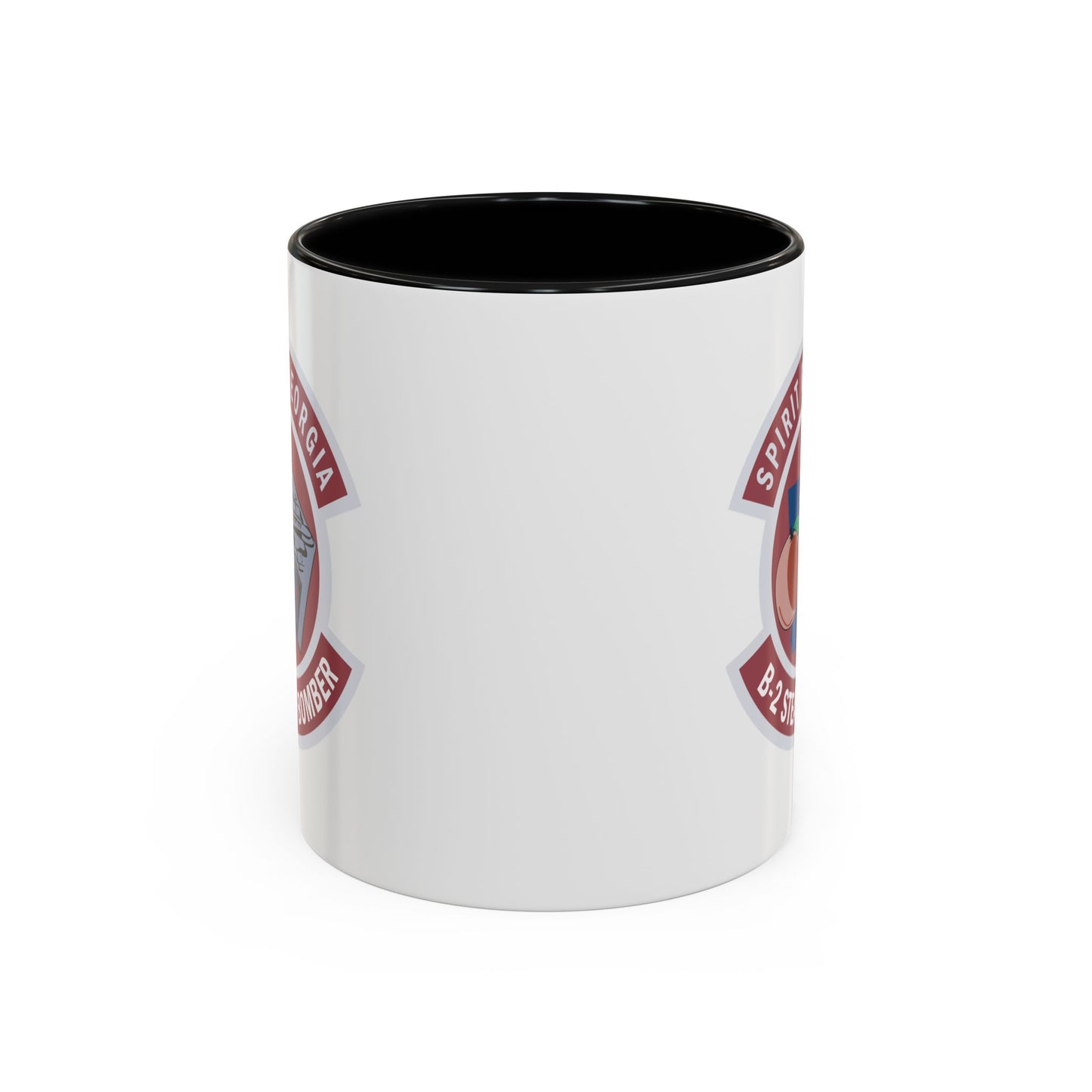 Accent Coffee Mug (11oz & 15oz) - USAF - B2 - Spirit of Georgia - Stealth Bomber wo txt X 300