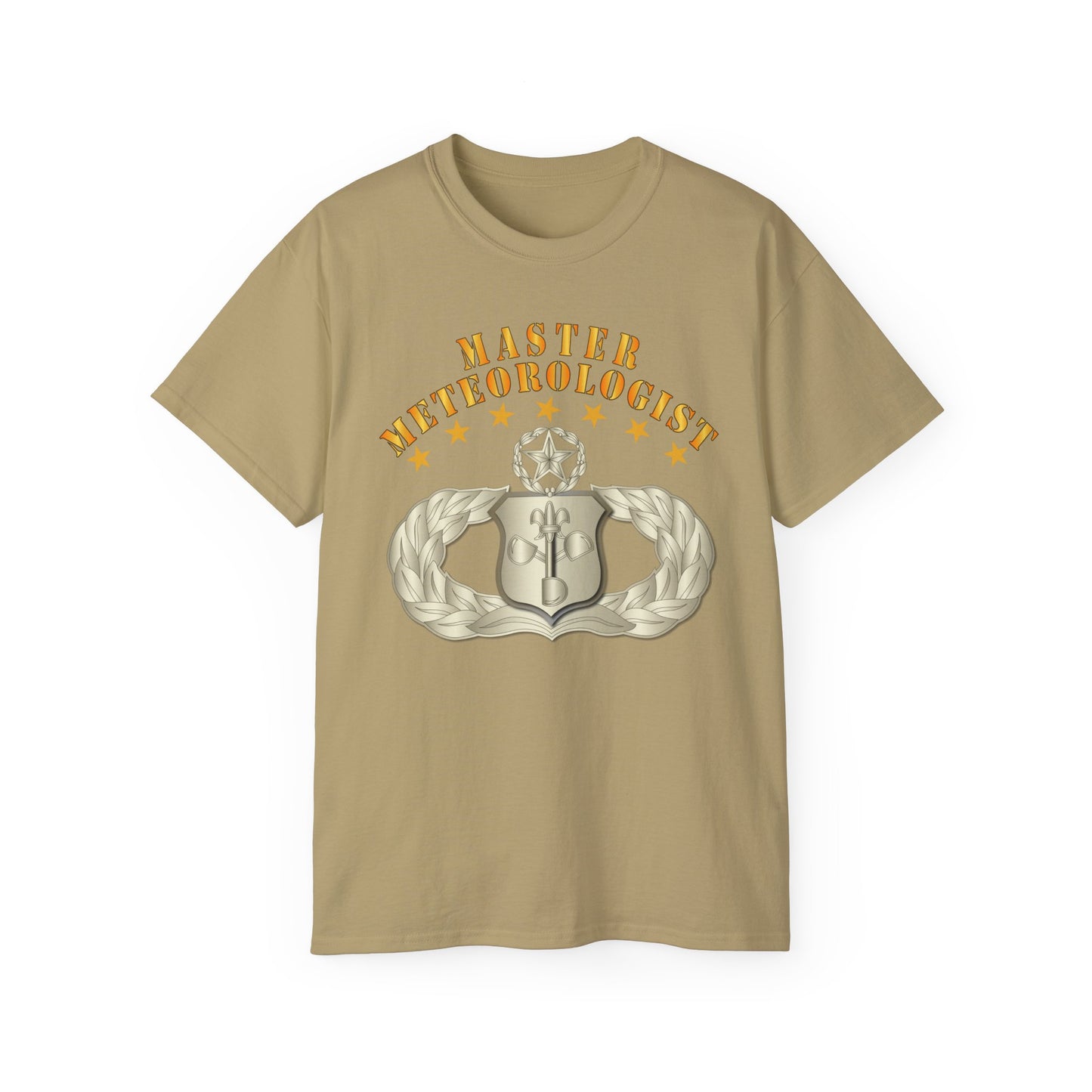 Unisex Ultra Cotton Tee - USAF - Meteorologist - Master Badge wo DS