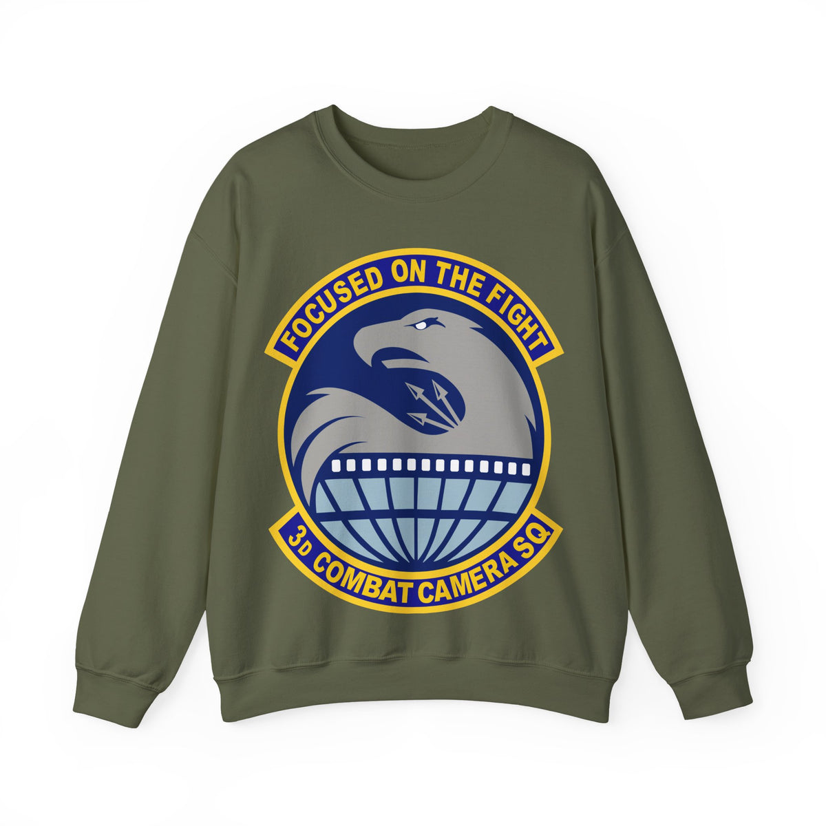 Crewneck Sweatshirt - USAF - 3d Combat Camera Squadron wo txt