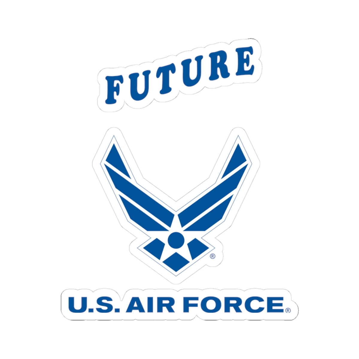 Kiss-Cut Stickers - USAF - Future Air Force X 300
