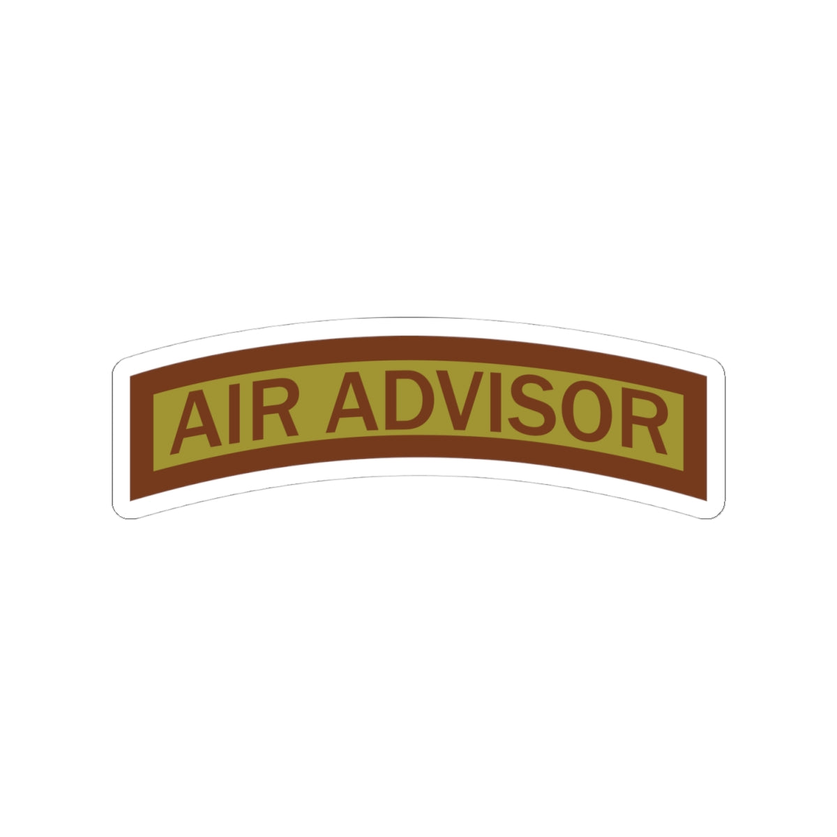 Kiss-Cut Stickers - USAF - Air Advisor Tab