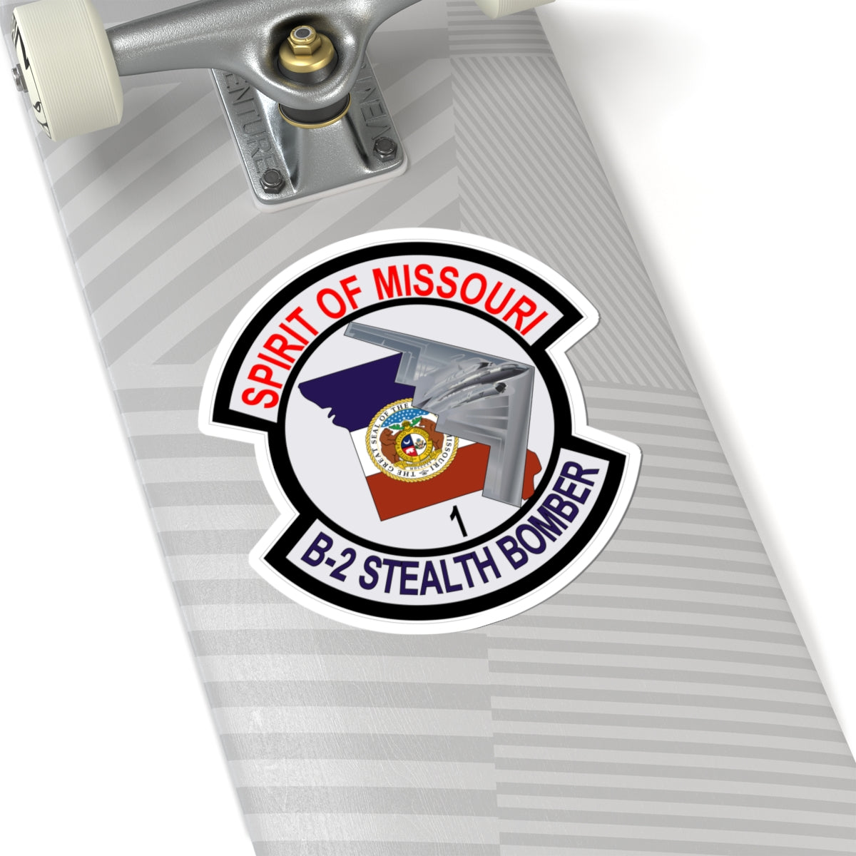 Kiss-Cut Stickers - USAF - B2 - Spirit of Missouri - Stealth Bomber wo Txt
