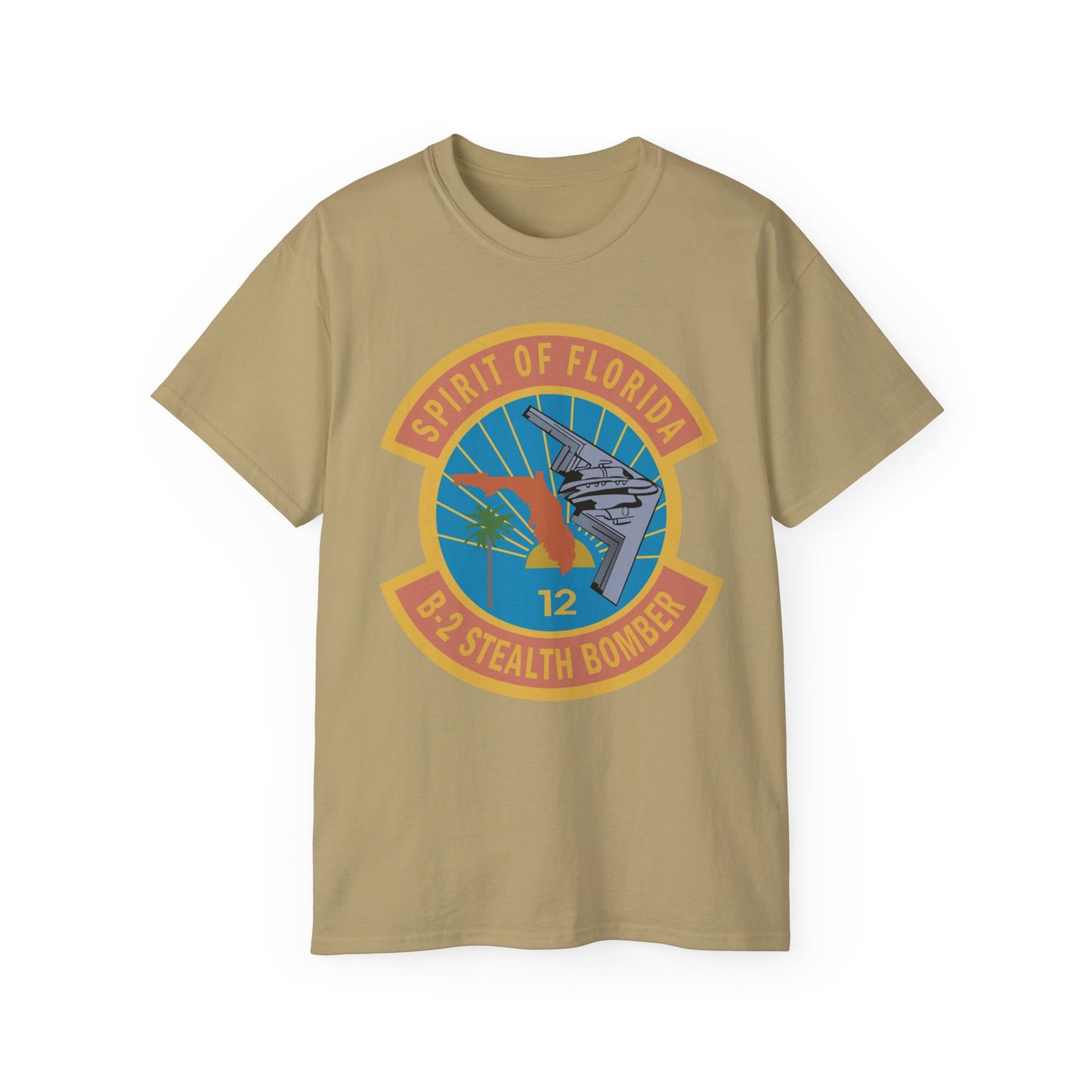 Unisex Ultra Cotton Tee - USAF - B2 - Spirit of Florida - Stealth Bomber wo txt X 300