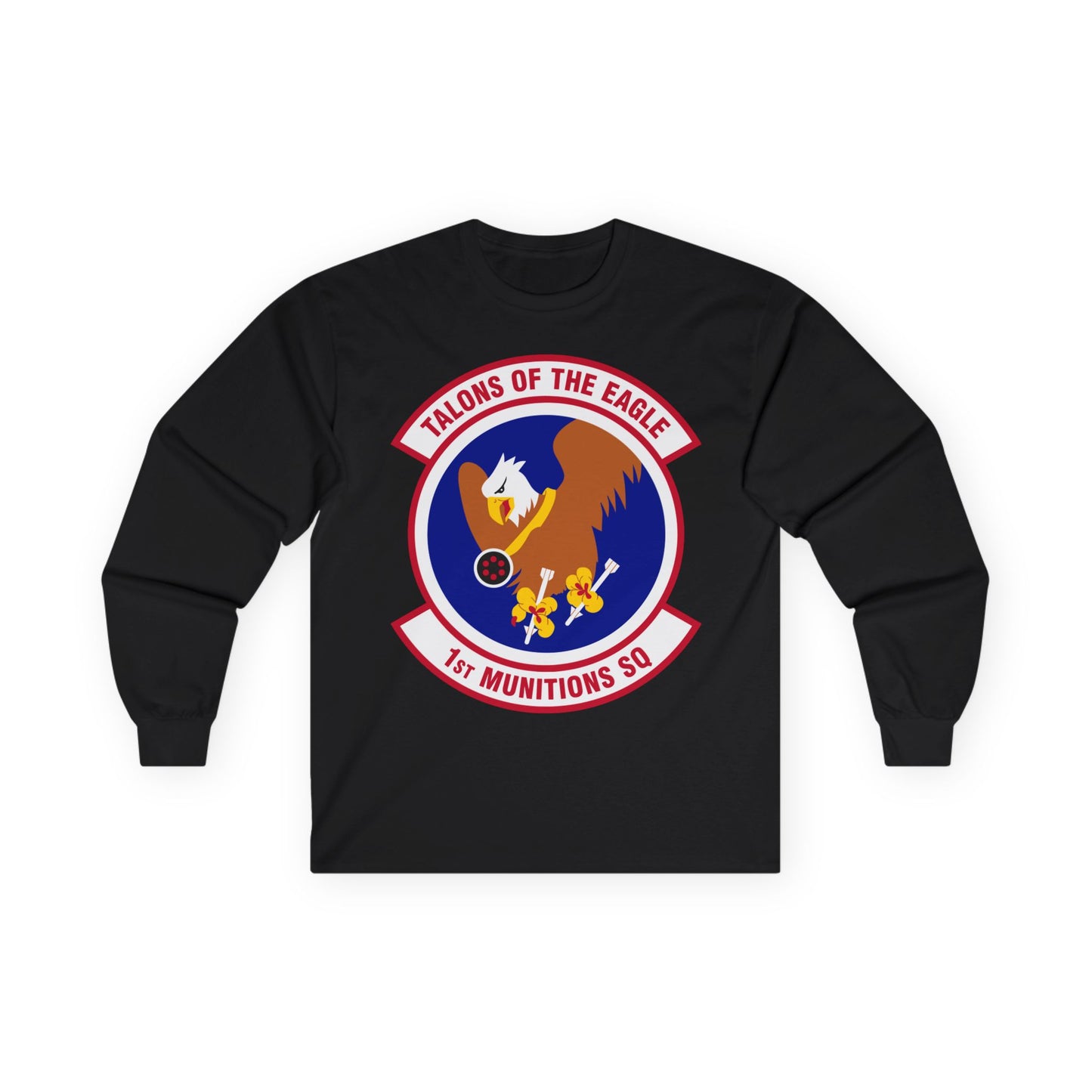 Unisex Ultra Cotton Long Sleeve Tee - USAF - 1st Munitions Squadron (ACC) wo txt