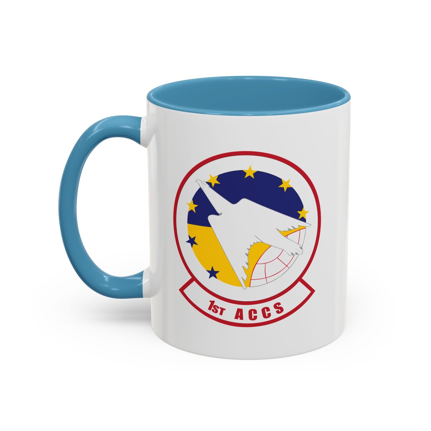 Accent Coffee Mug (11oz & 15oz) - USAF - 1st Airborne Command Control Squadron (ACC) wo txt X 300
